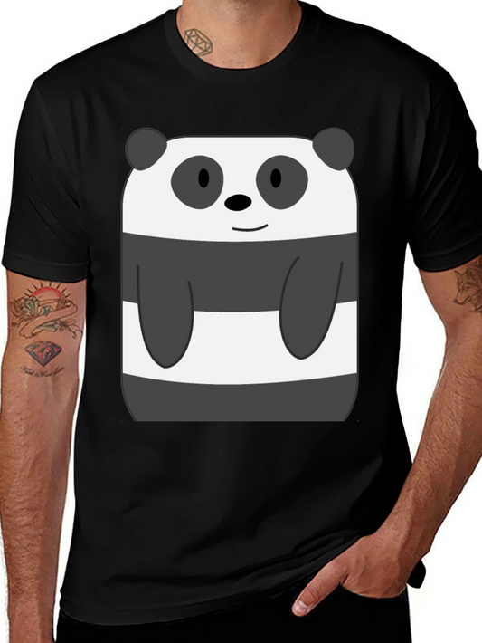 Camiseta Oso Panda We Bare Bears Hombre
