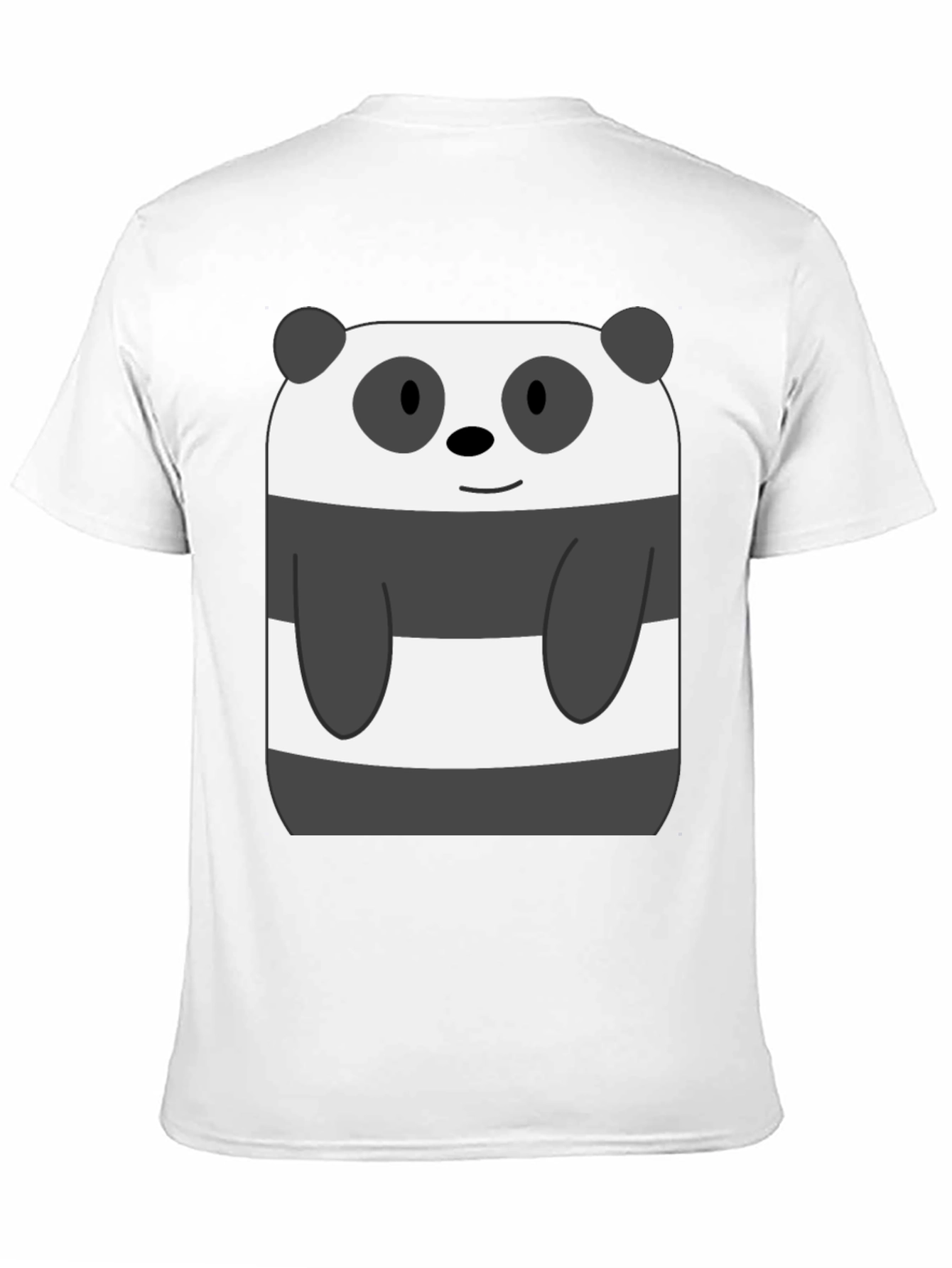 Camiseta Oso Panda We Bare Bears Hombre
