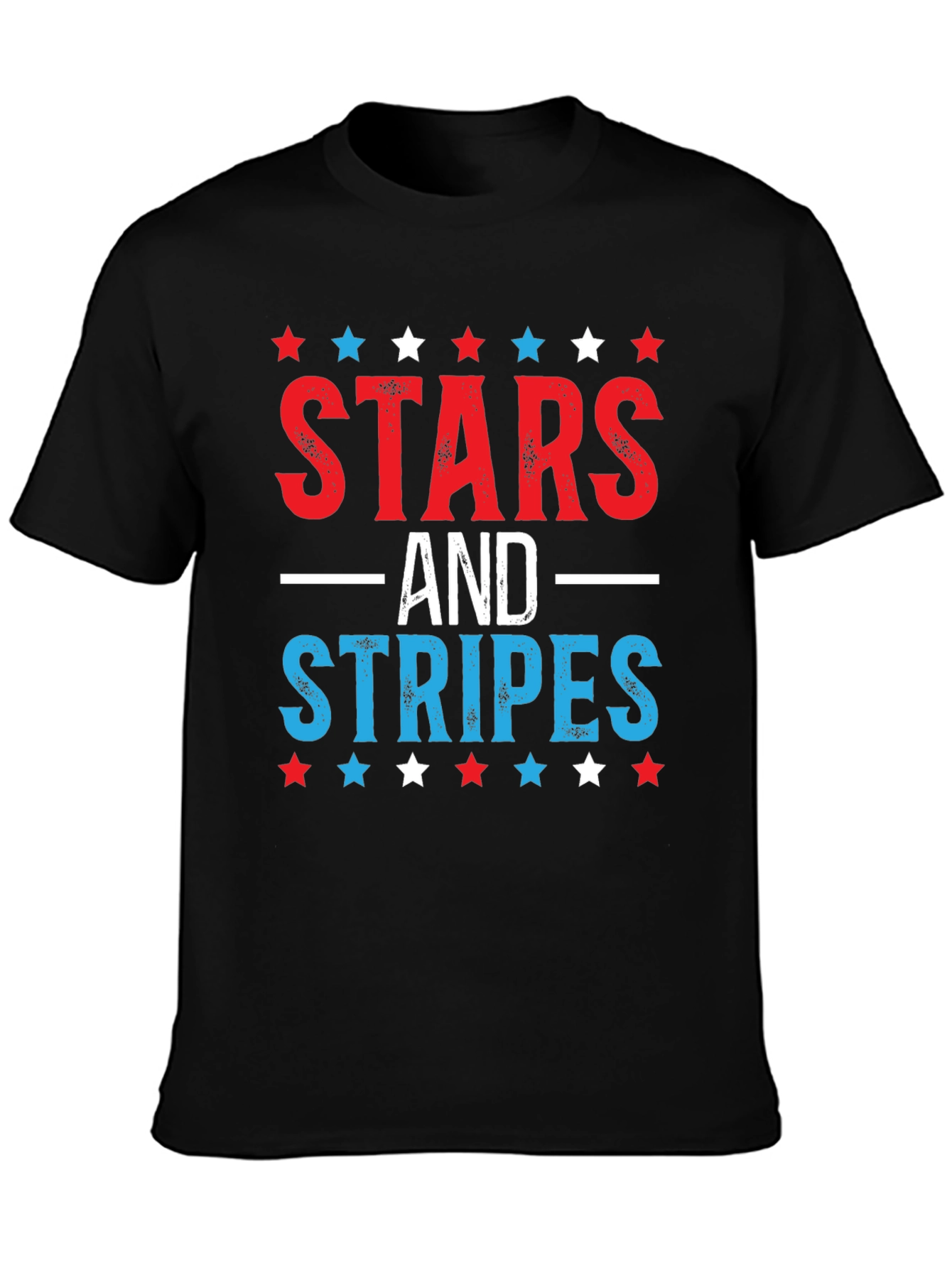 Camiseta Hombre Stars and Stripes - Estilo Patriótico