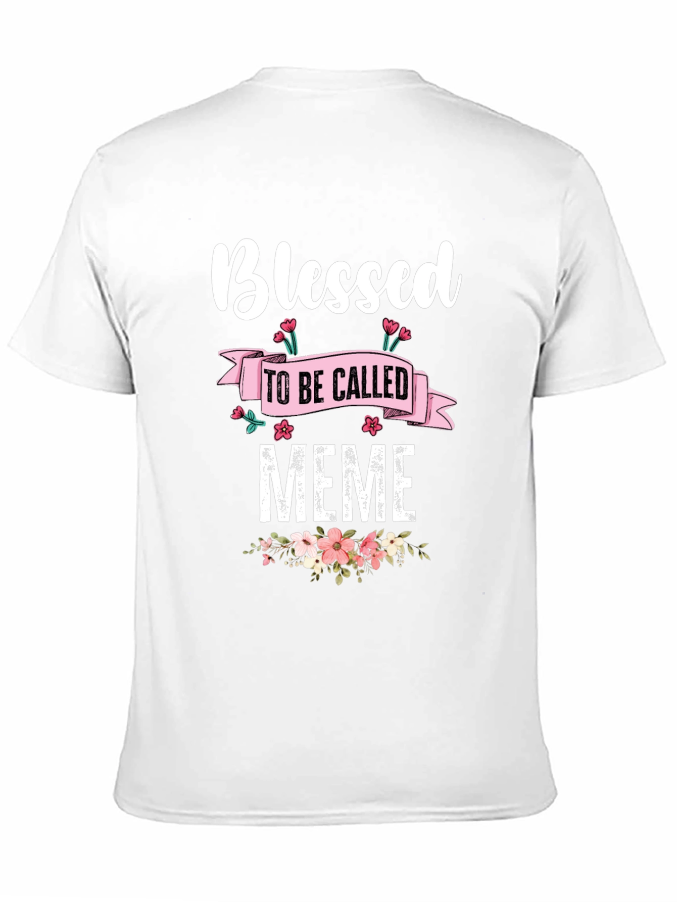 Camiseta Negra Blessed to be Called Meme
