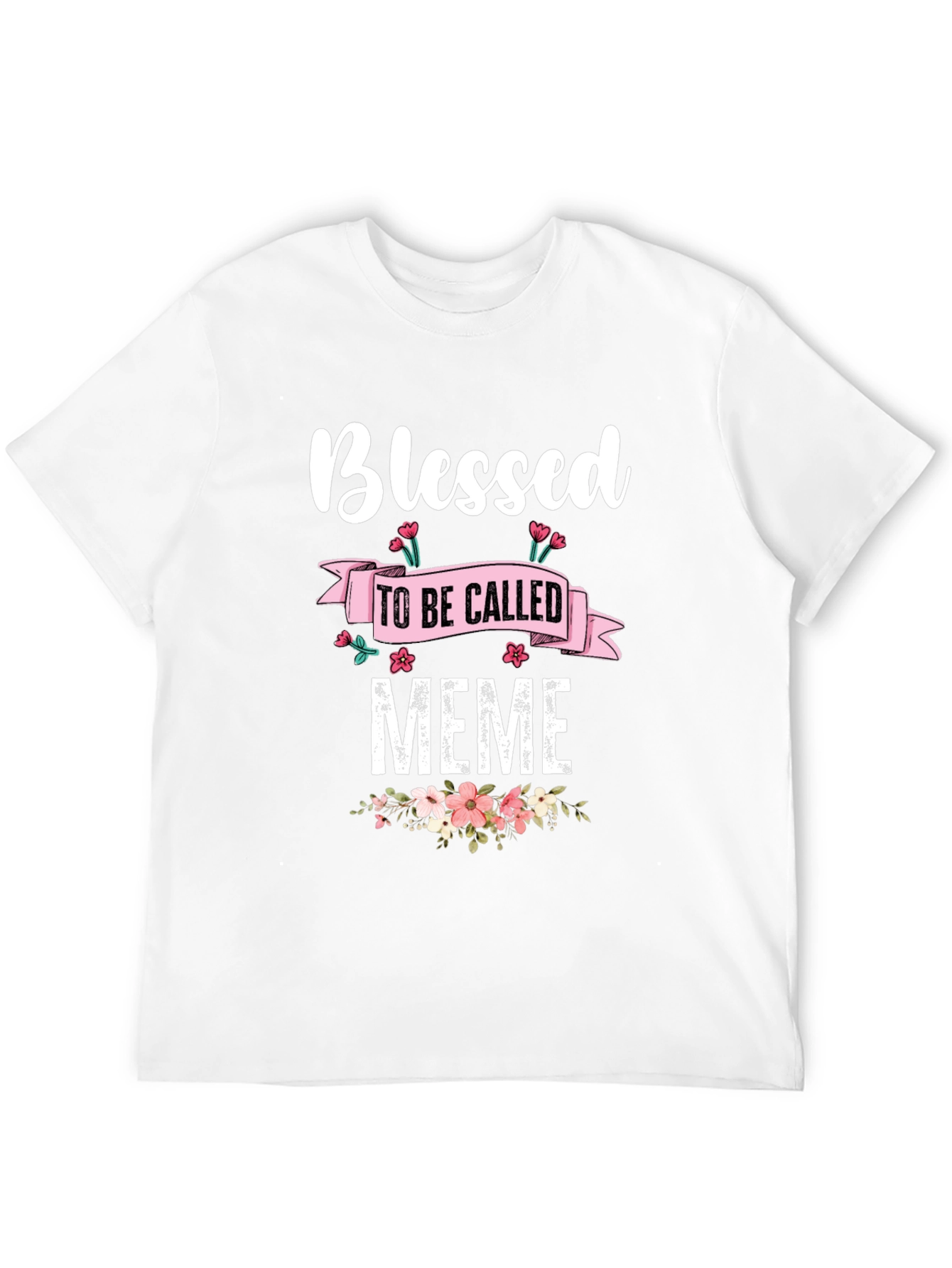 Camiseta Negra Blessed to be Called Meme