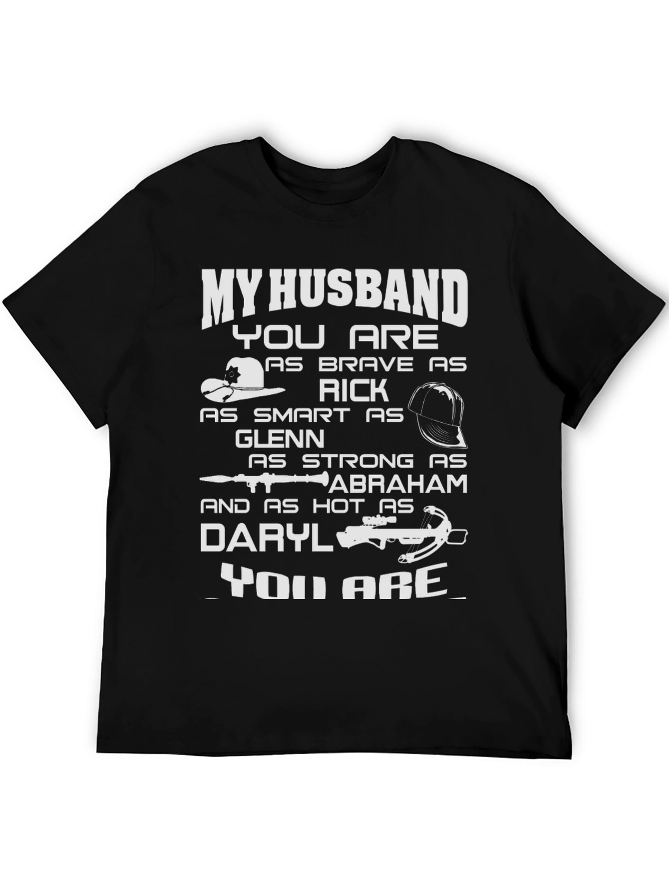 Camiseta My Husband Walking Dead