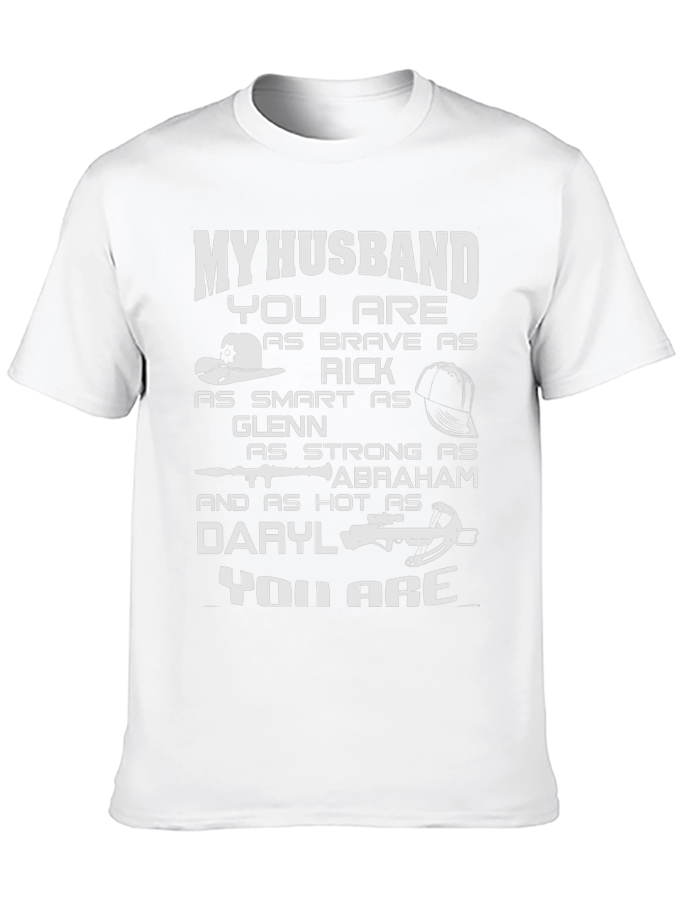 Camiseta My Husband Walking Dead