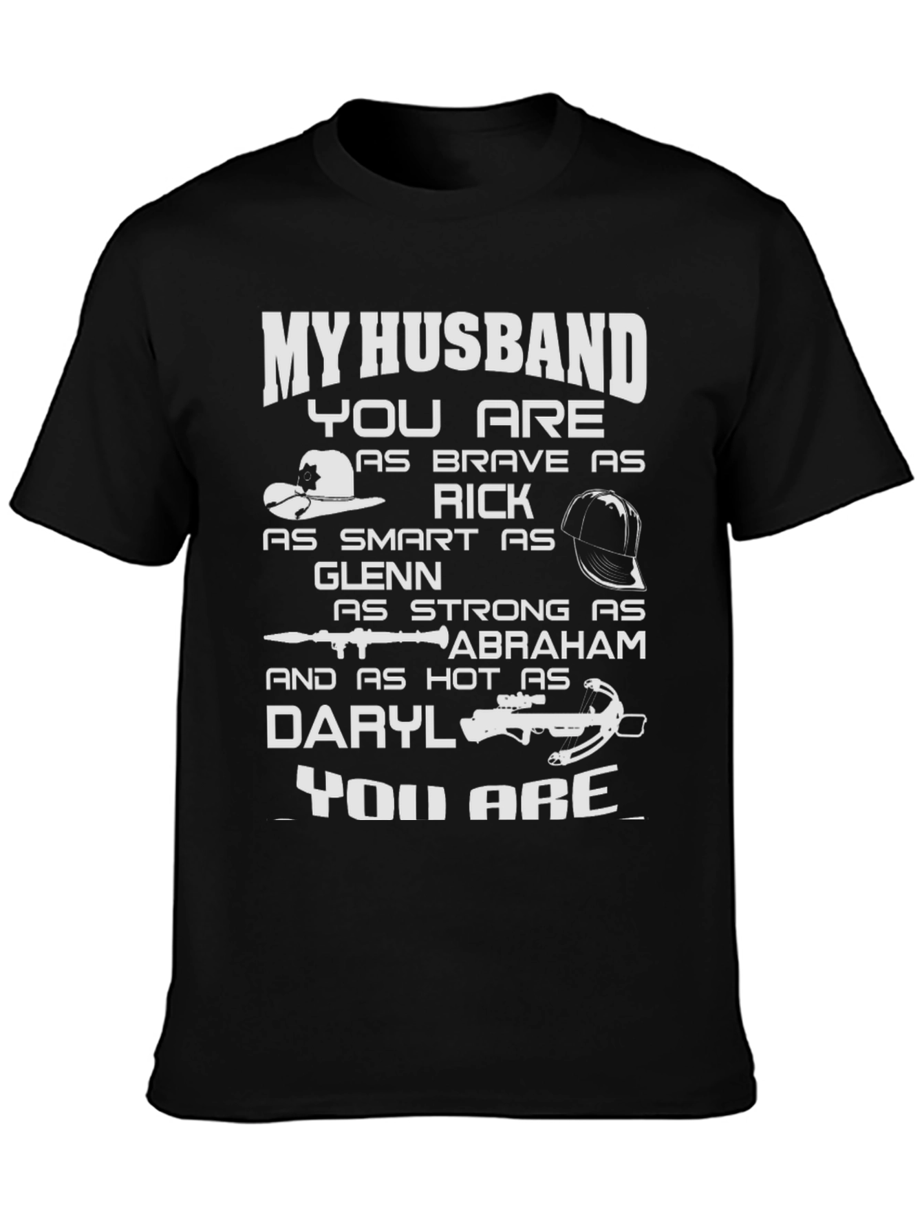 Camiseta My Husband Walking Dead