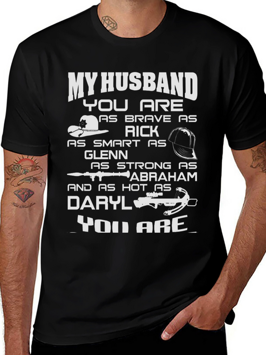 Camiseta My Husband Walking Dead