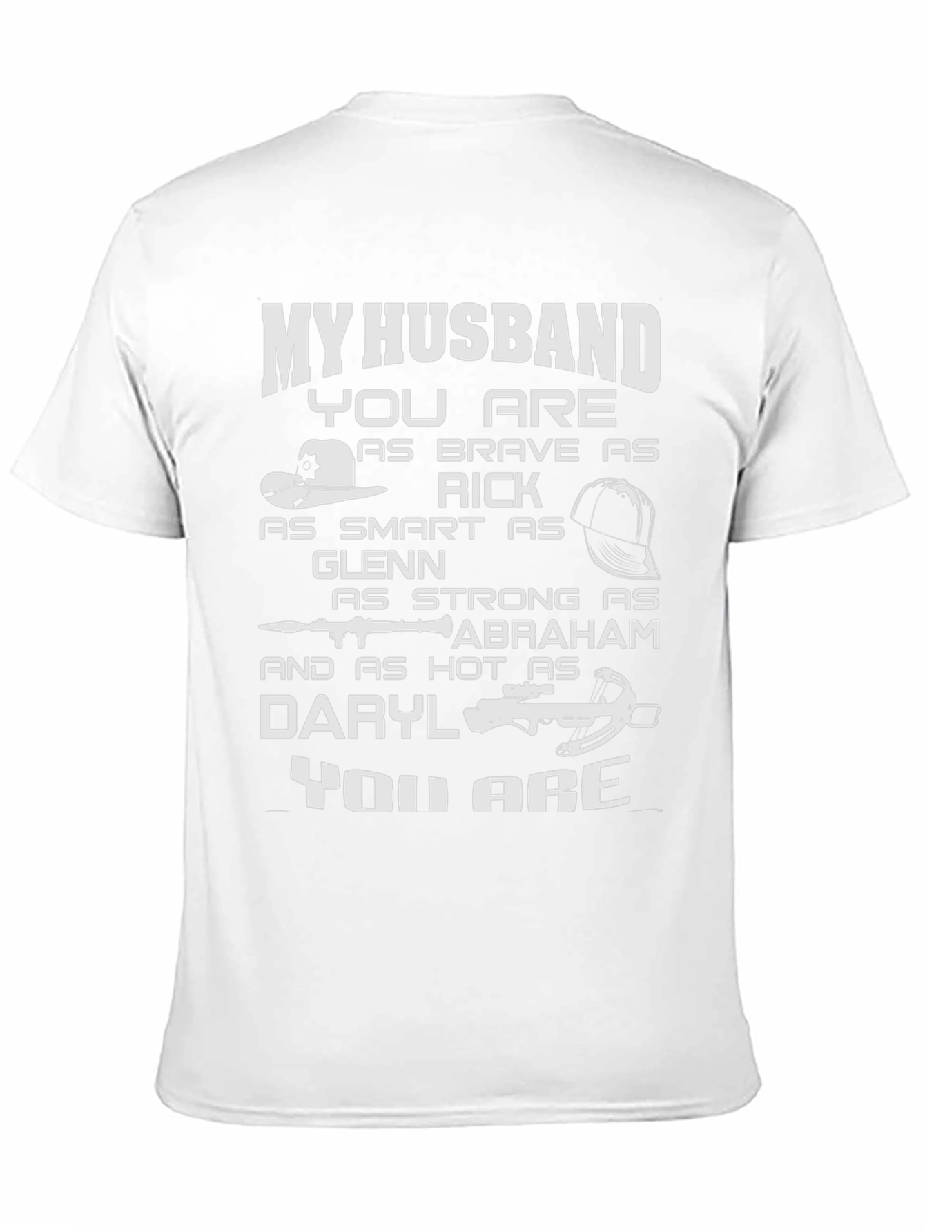 Camiseta My Husband Walking Dead