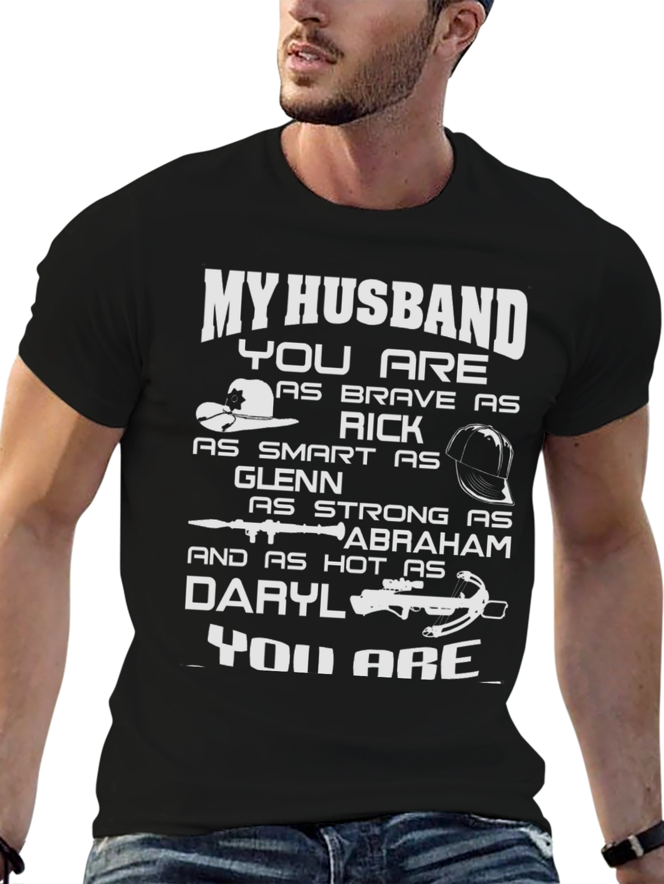 Camiseta My Husband Walking Dead