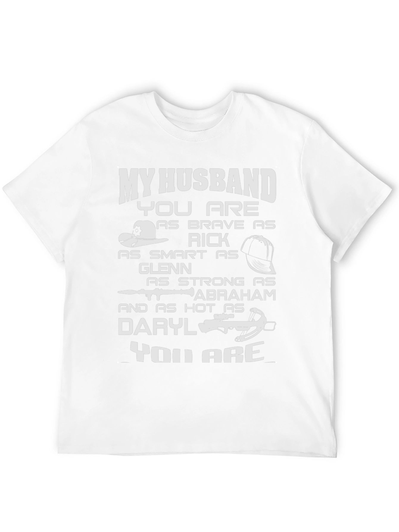 Camiseta My Husband Walking Dead
