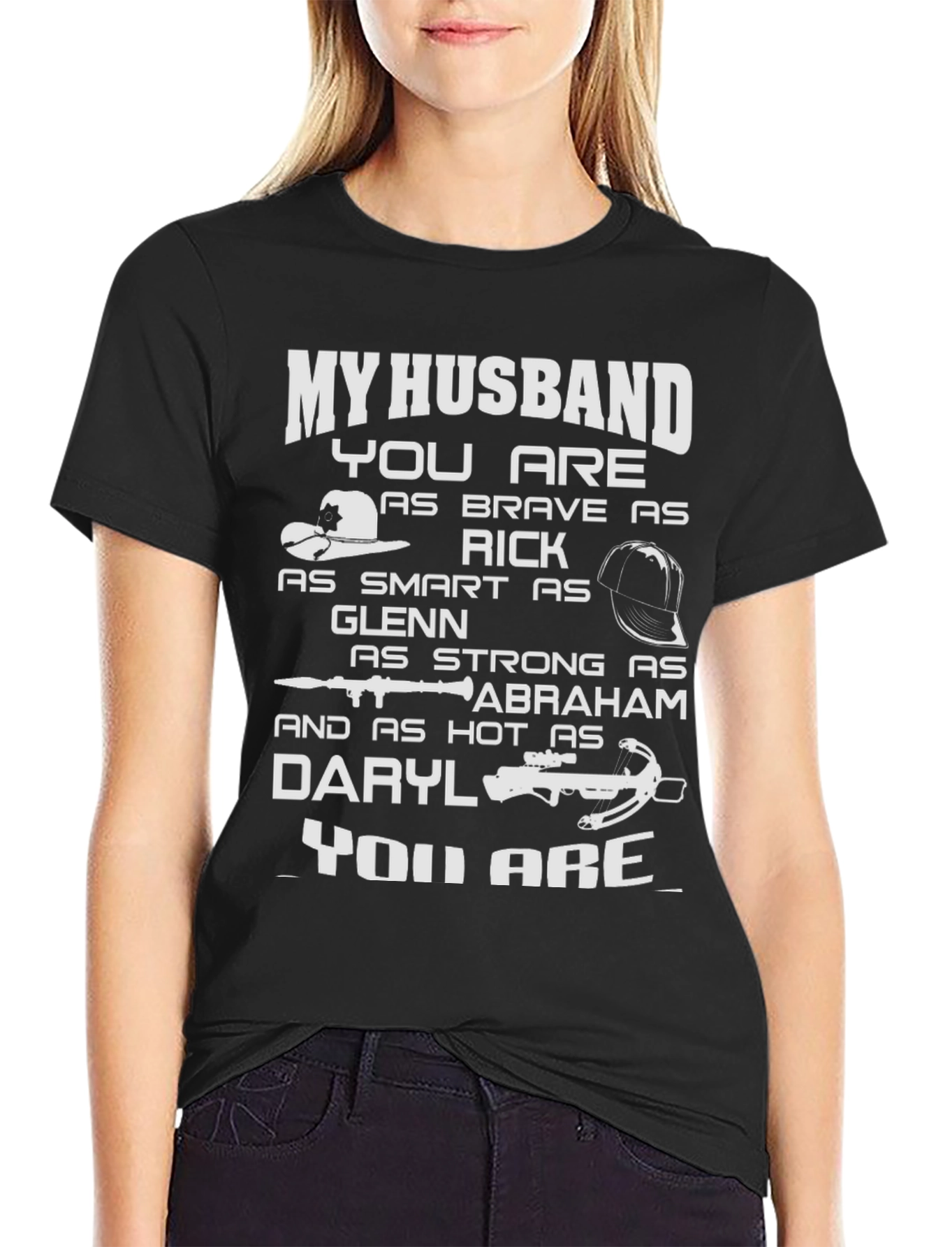 Camiseta My Husband Walking Dead