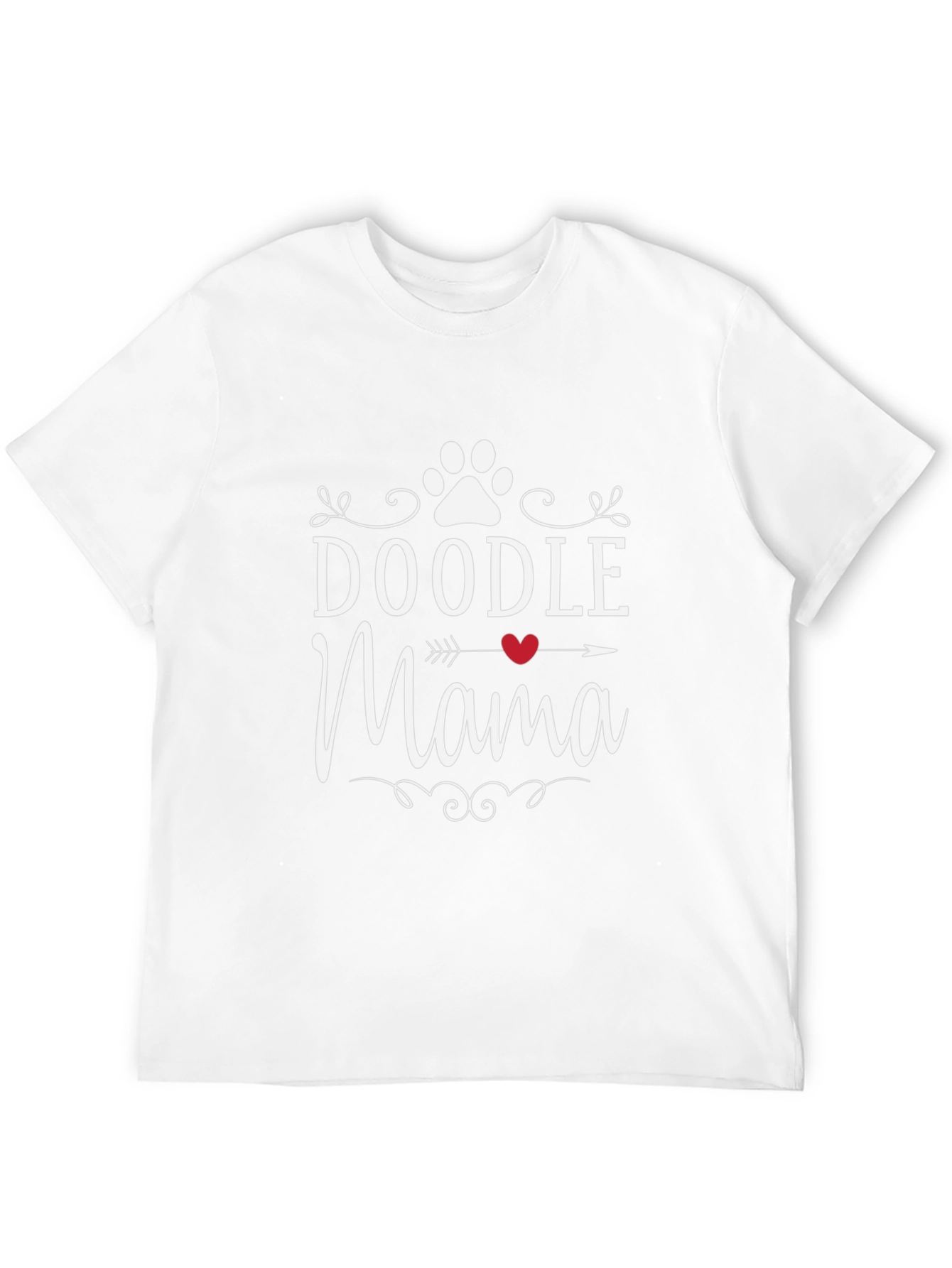 Camiseta Negra Doodle Mama