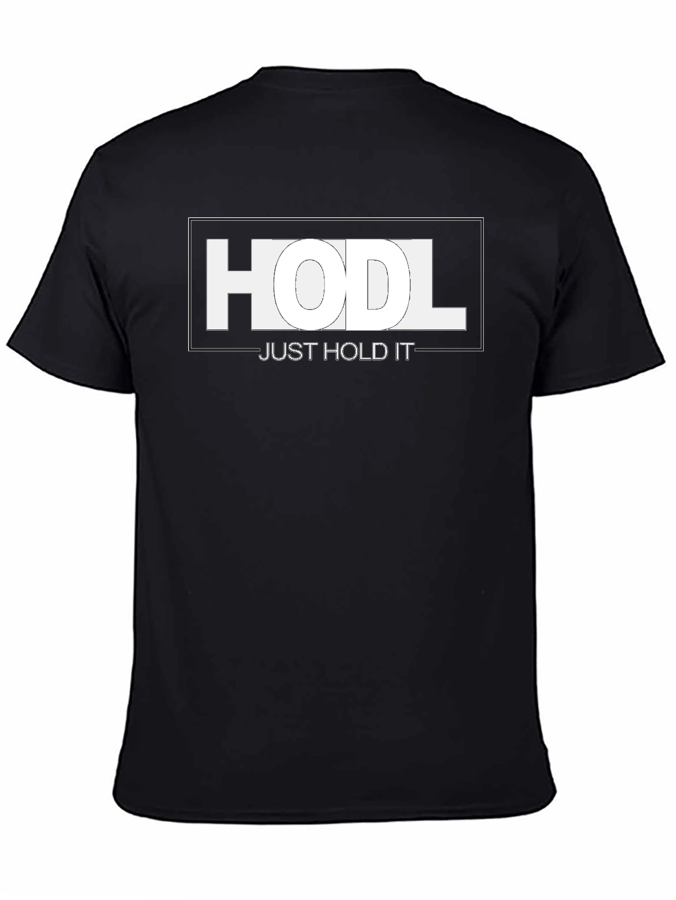 Camiseta HODL: Just Hold It - Criptomonedas