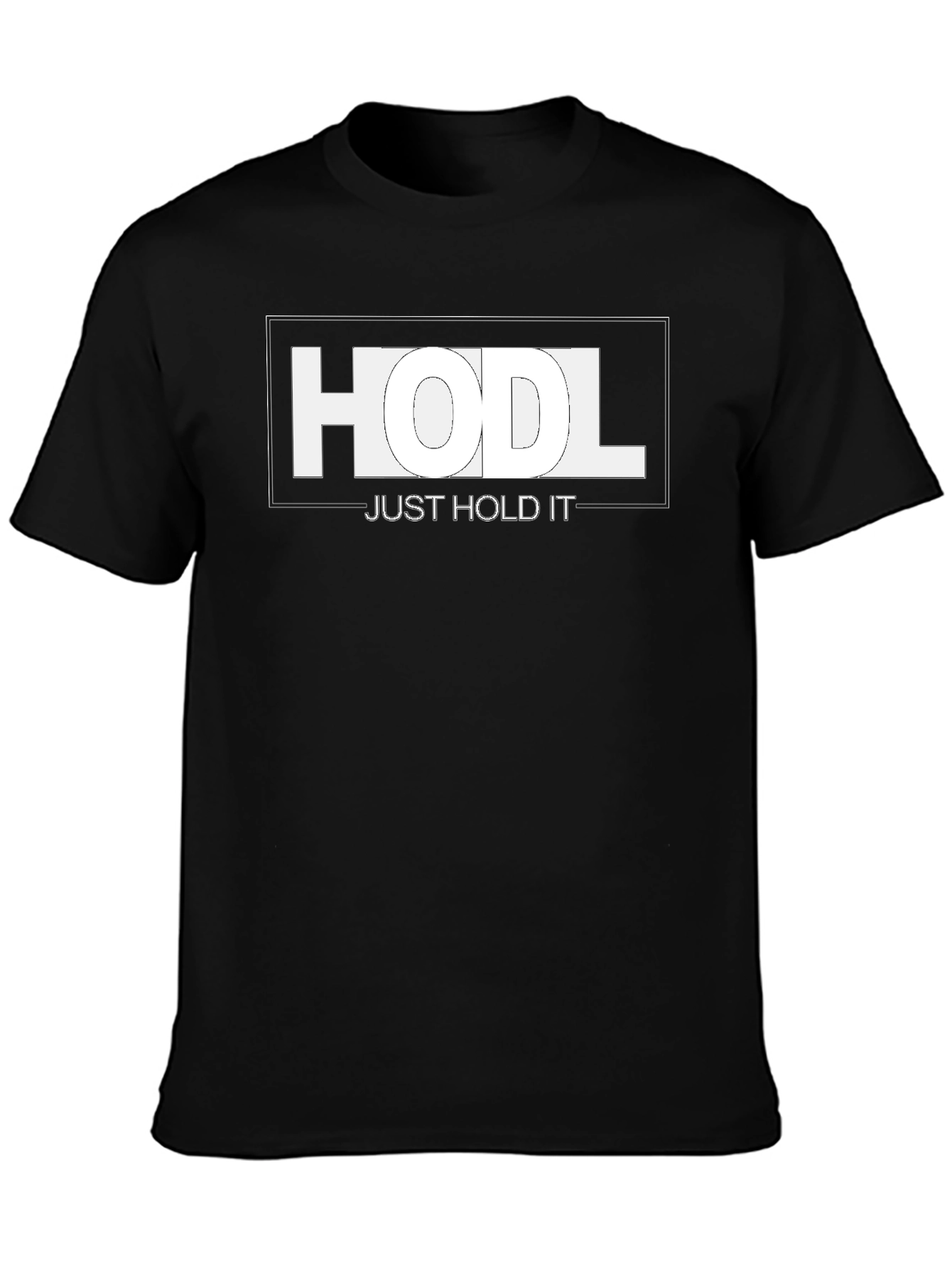 Camiseta HODL: Just Hold It - Criptomonedas