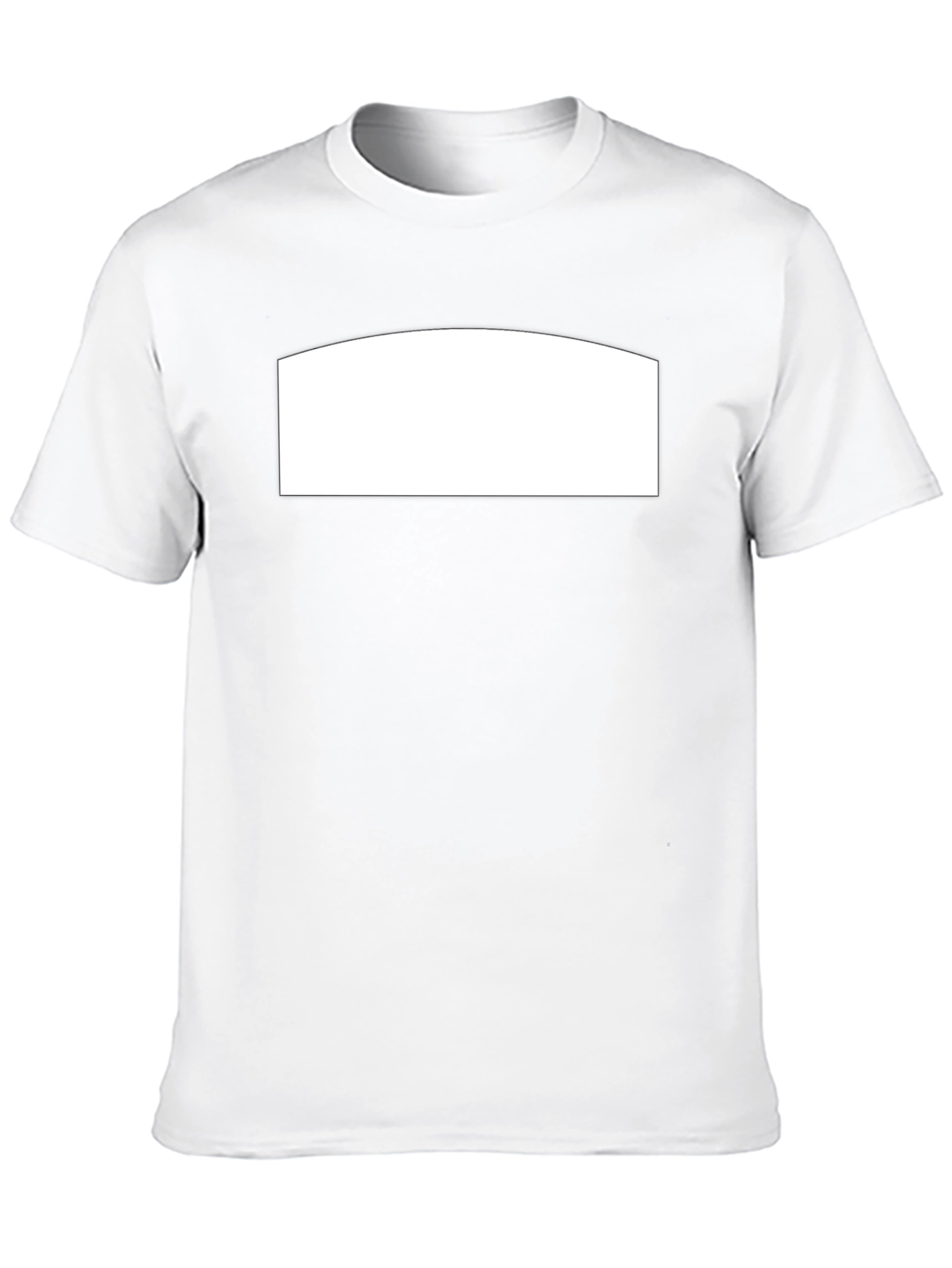 Camiseta Negra Casual con Espacio Personalizable