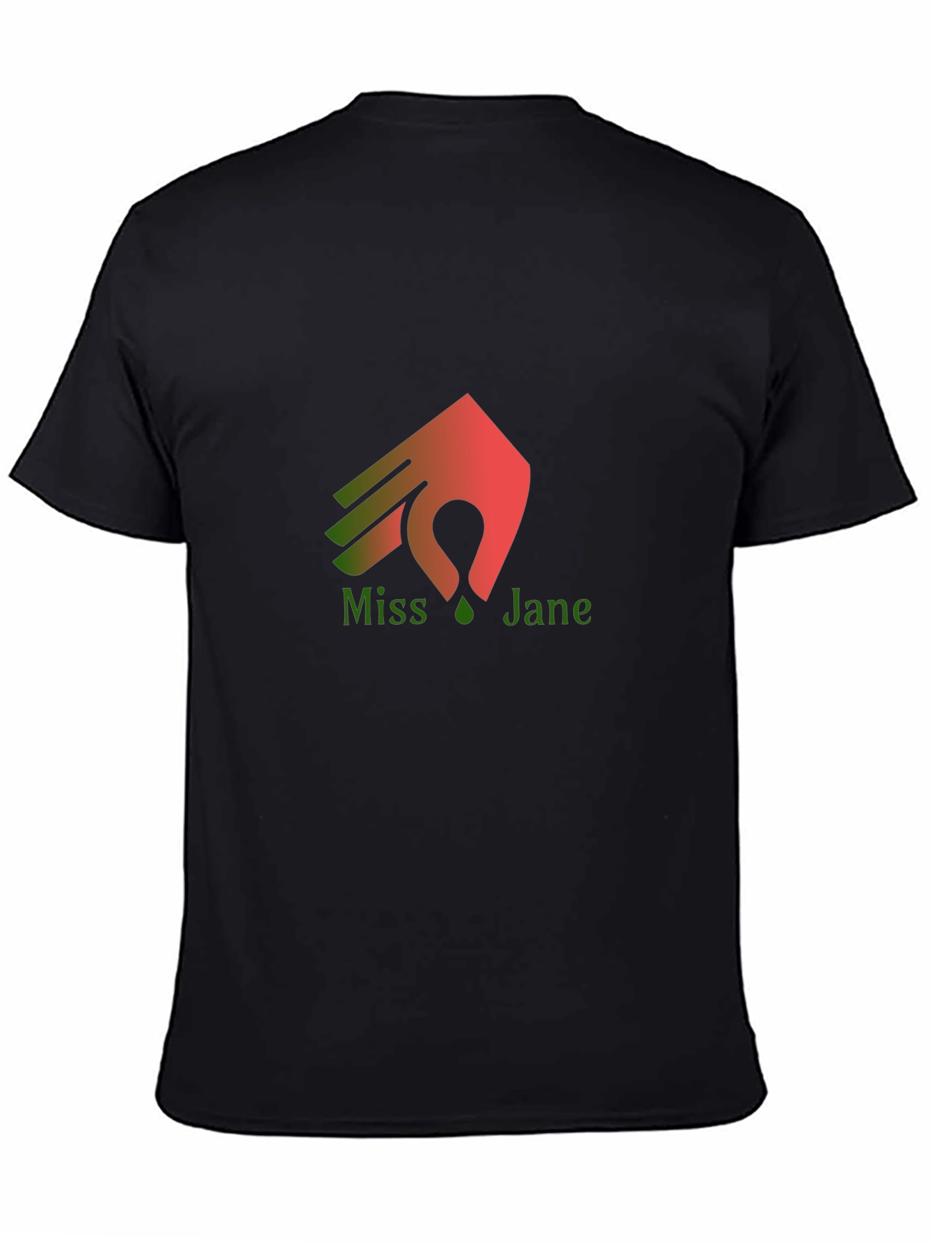 Camiseta Negra Miss Jane Diseño Original