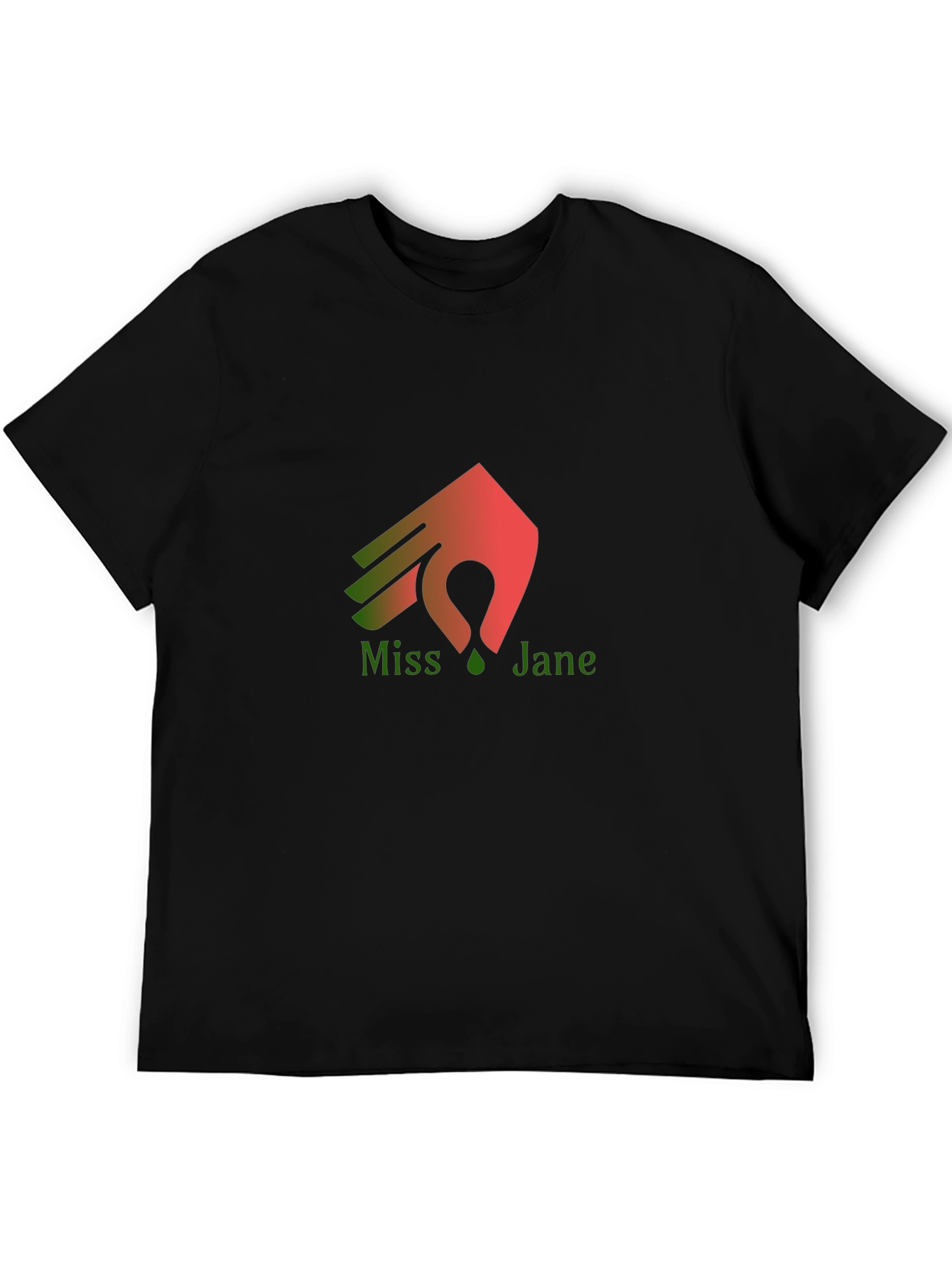 Camiseta Negra Miss Jane Diseño Original