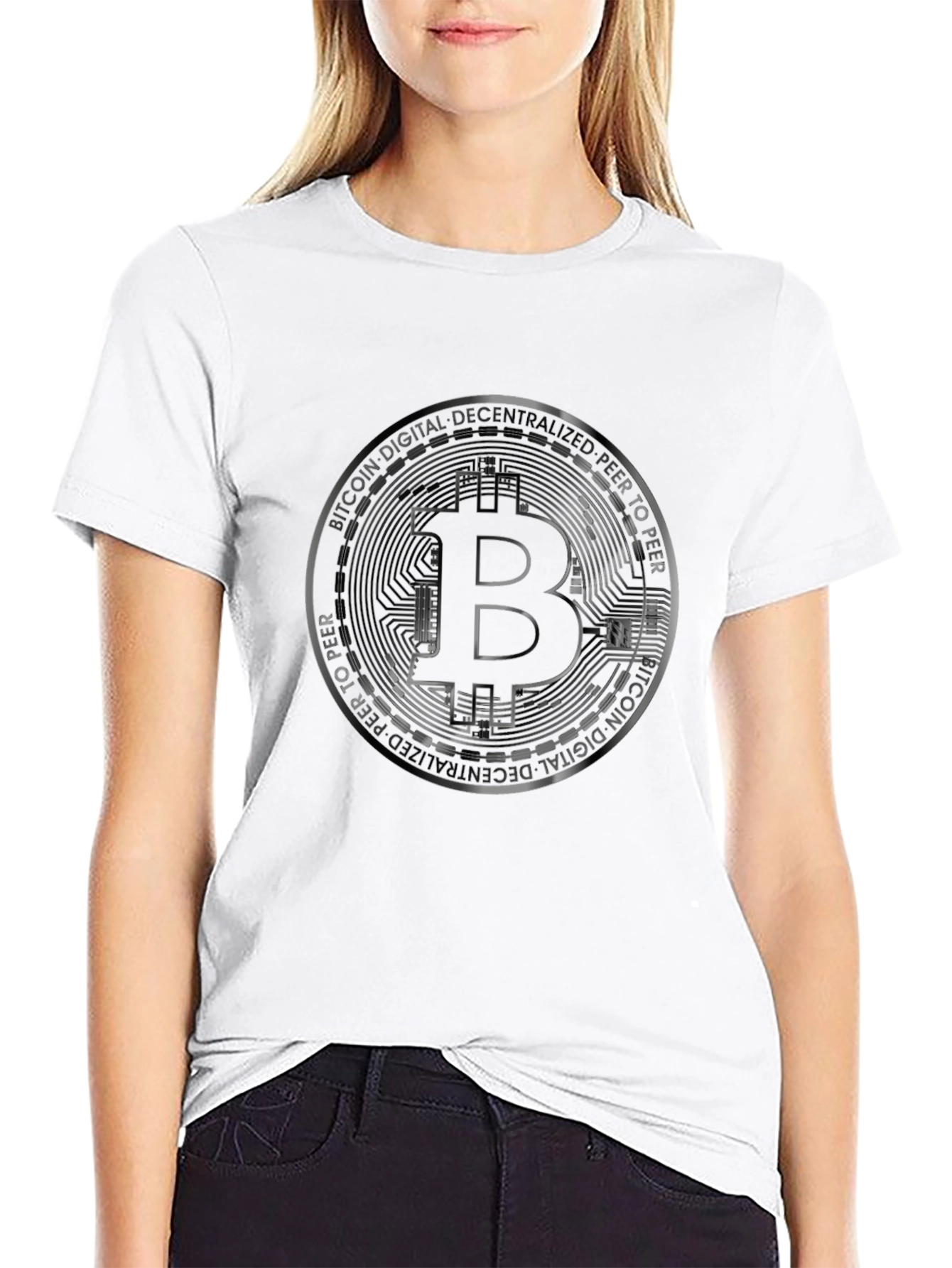 Camiseta Bitcoin: Diseño Digital Decentralizado