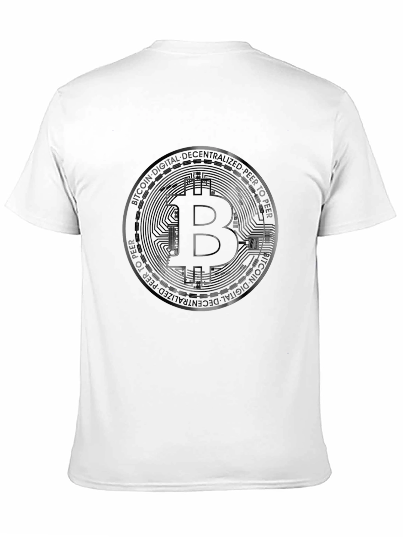 Camiseta Bitcoin: Diseño Digital Decentralizado
