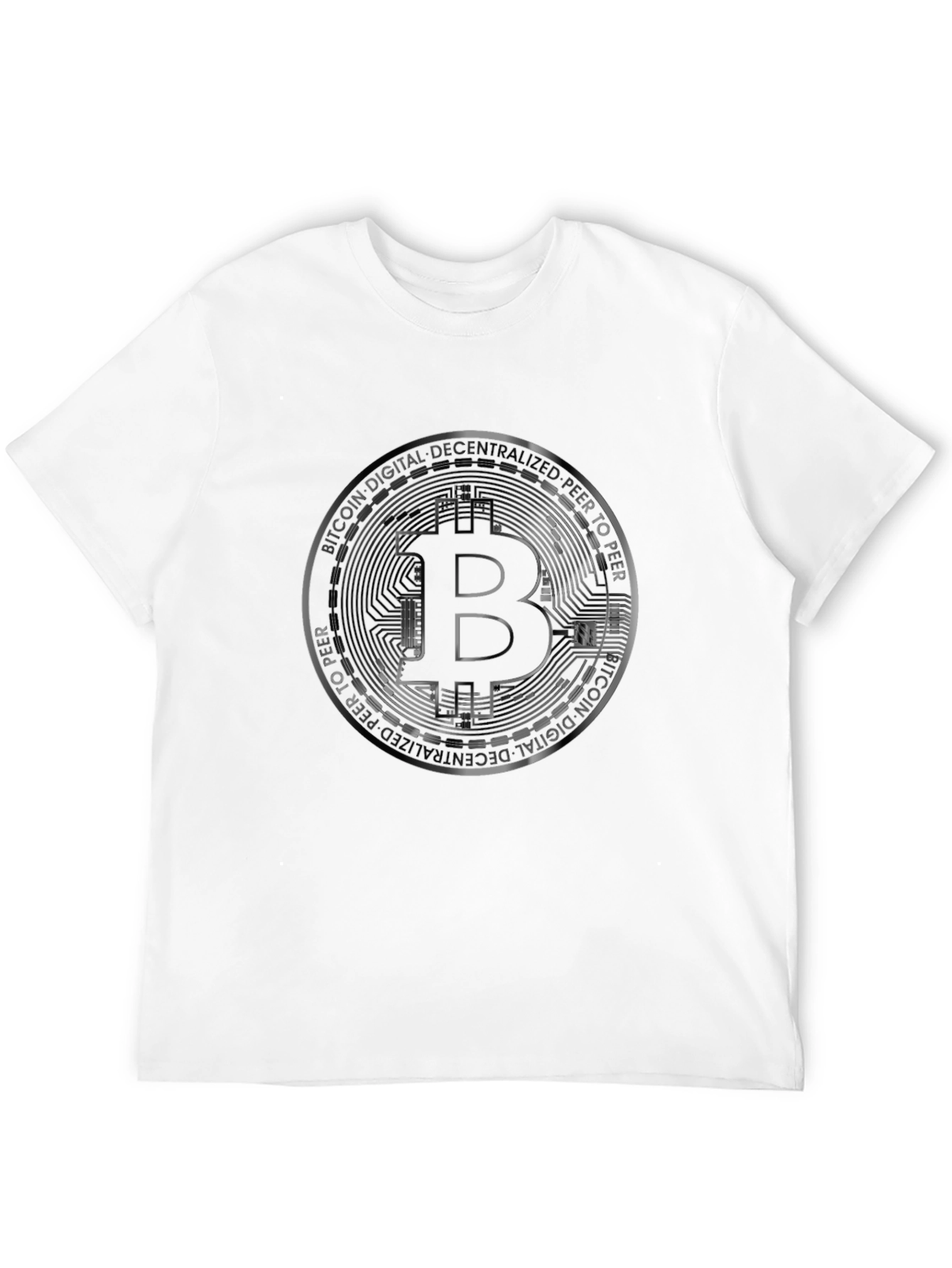 Camiseta Bitcoin: Diseño Digital Decentralizado