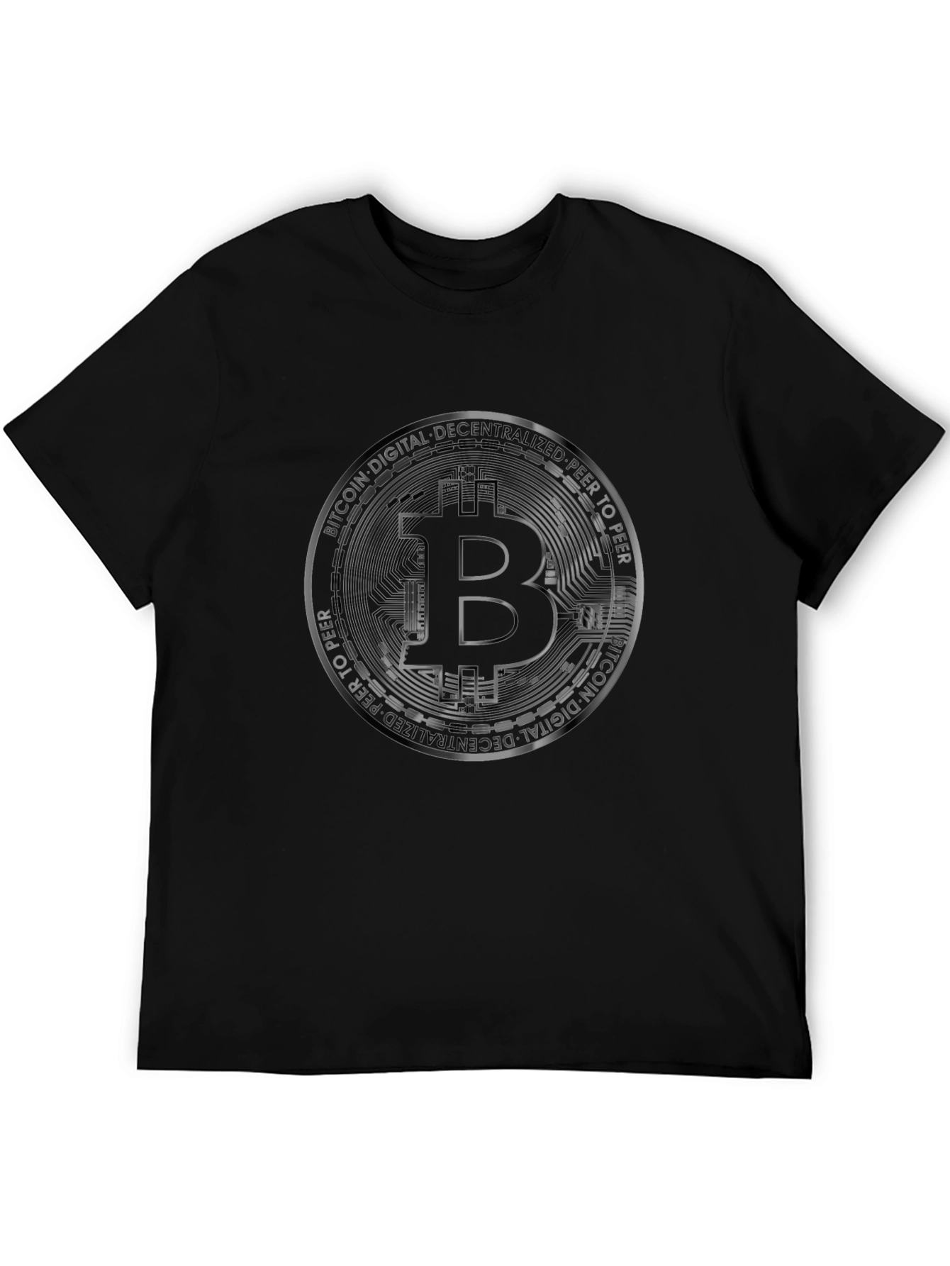 Camiseta Bitcoin: Diseño Digital Decentralizado