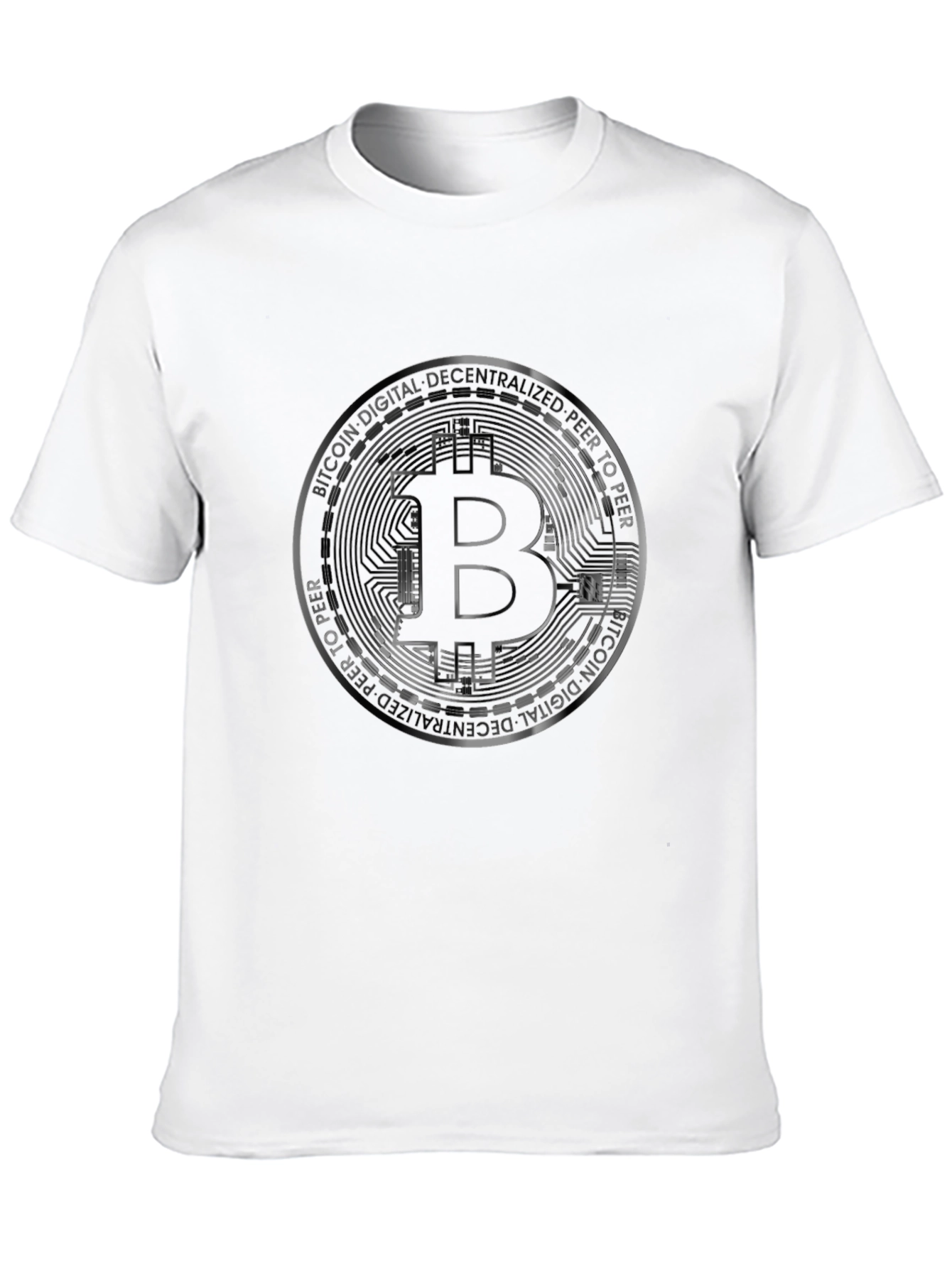 Camiseta Bitcoin: Diseño Digital Decentralizado