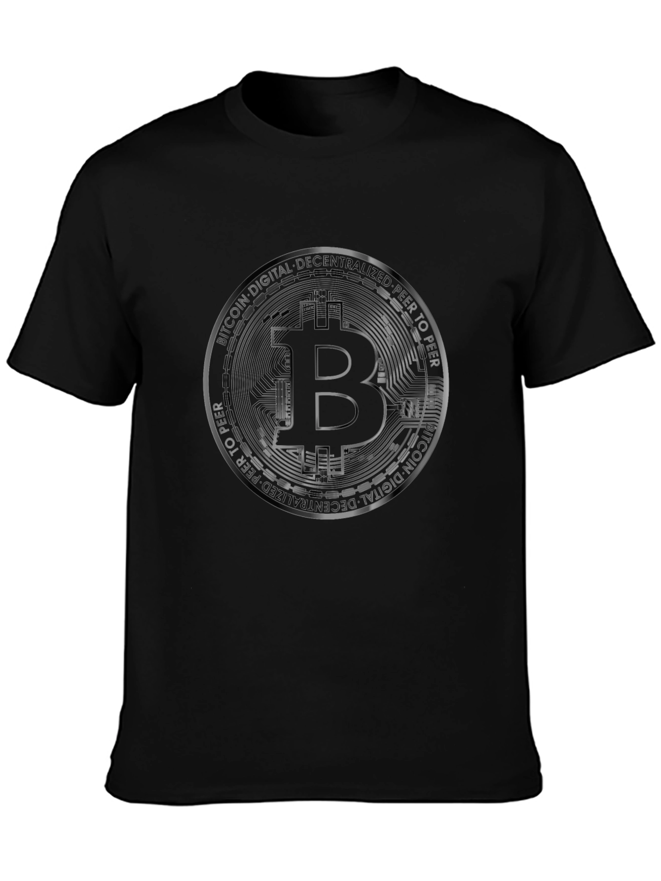 Camiseta Bitcoin: Diseño Digital Decentralizado