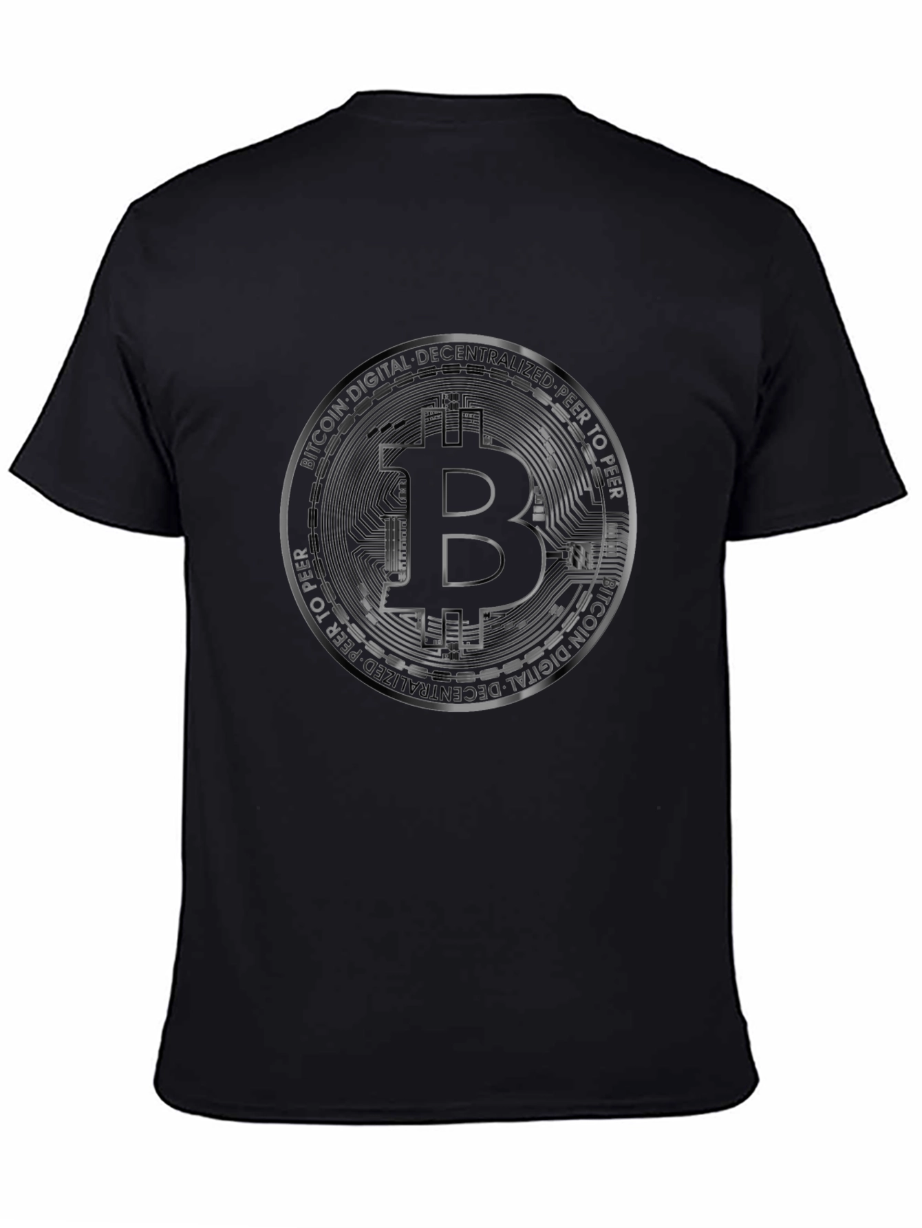 Camiseta Bitcoin: Diseño Digital Decentralizado