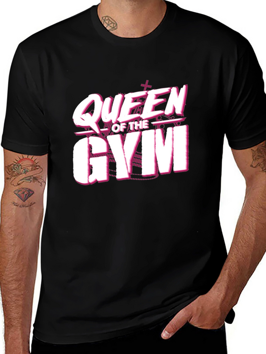 Camiseta Queen of the Gym Negra