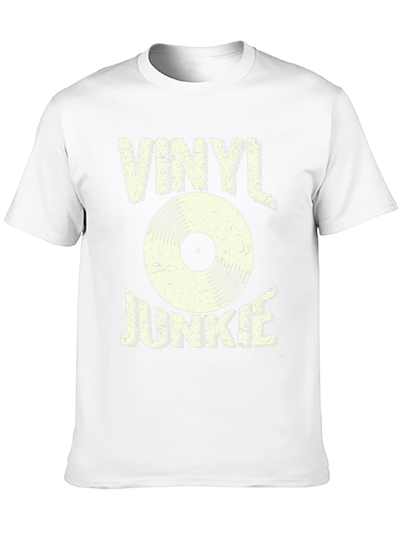 Camiseta Negra Vinyl Junkie