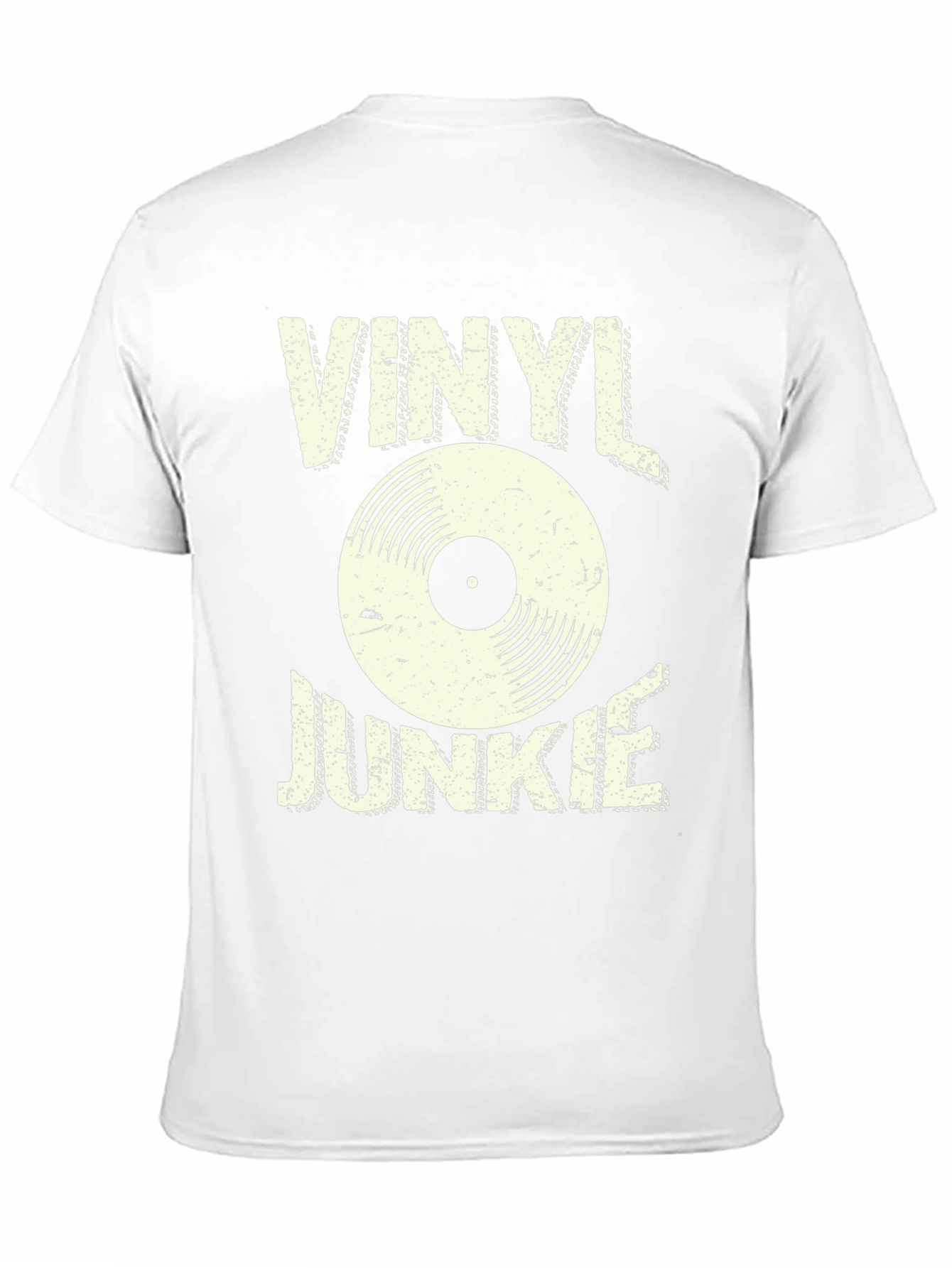 Camiseta Negra Vinyl Junkie