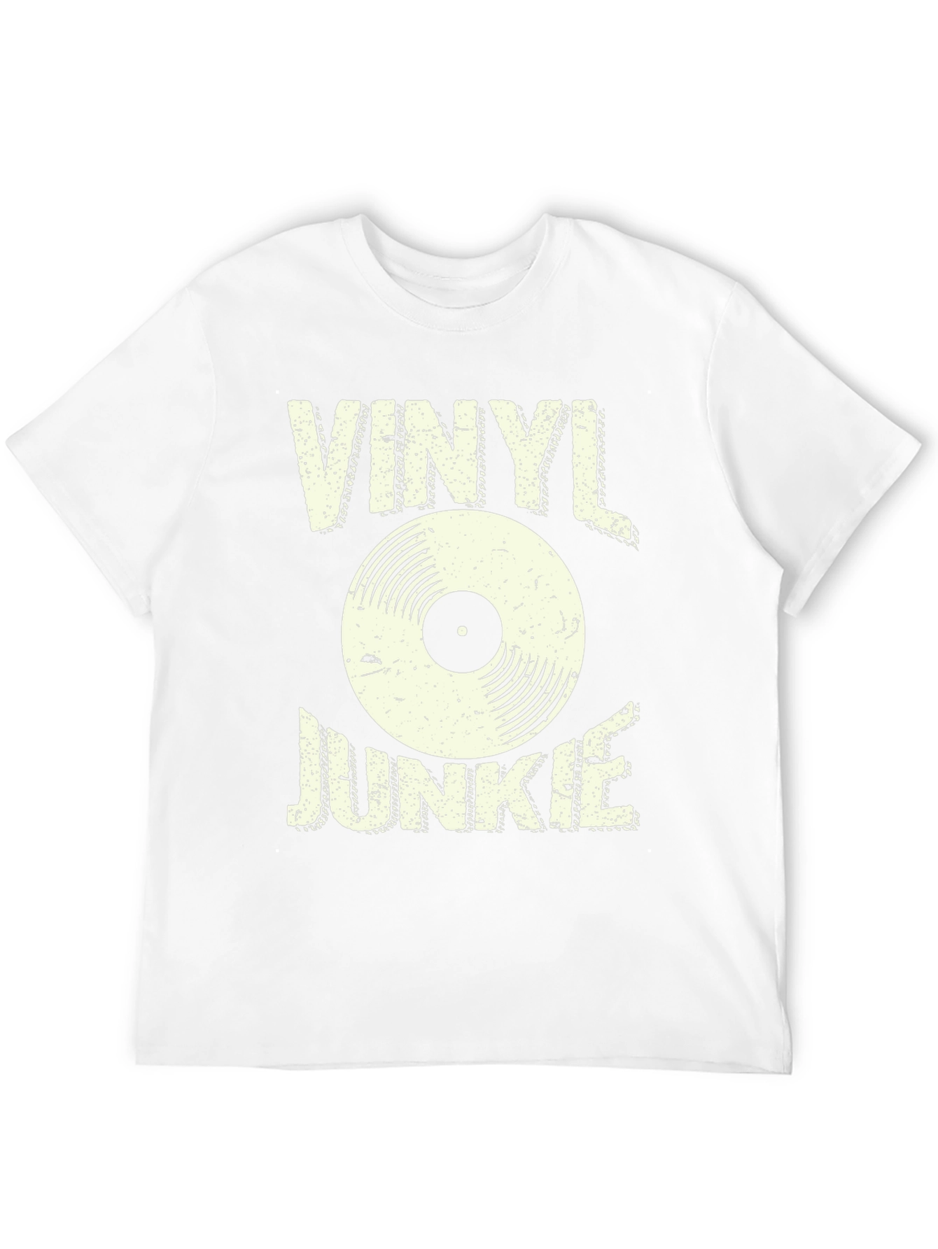 Camiseta Negra Vinyl Junkie