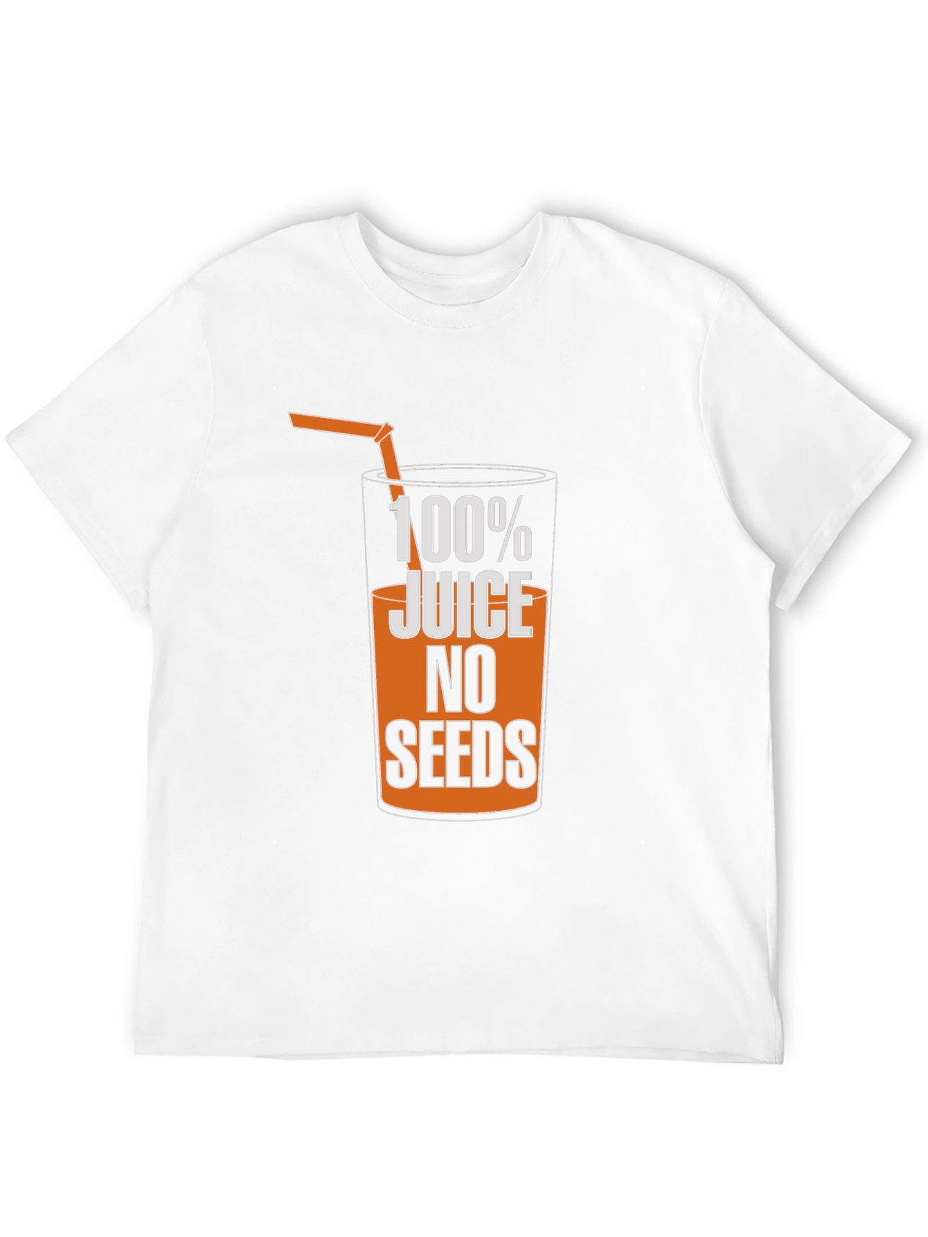 Camiseta Hombre Negra 100% Jugo Sin Semillas