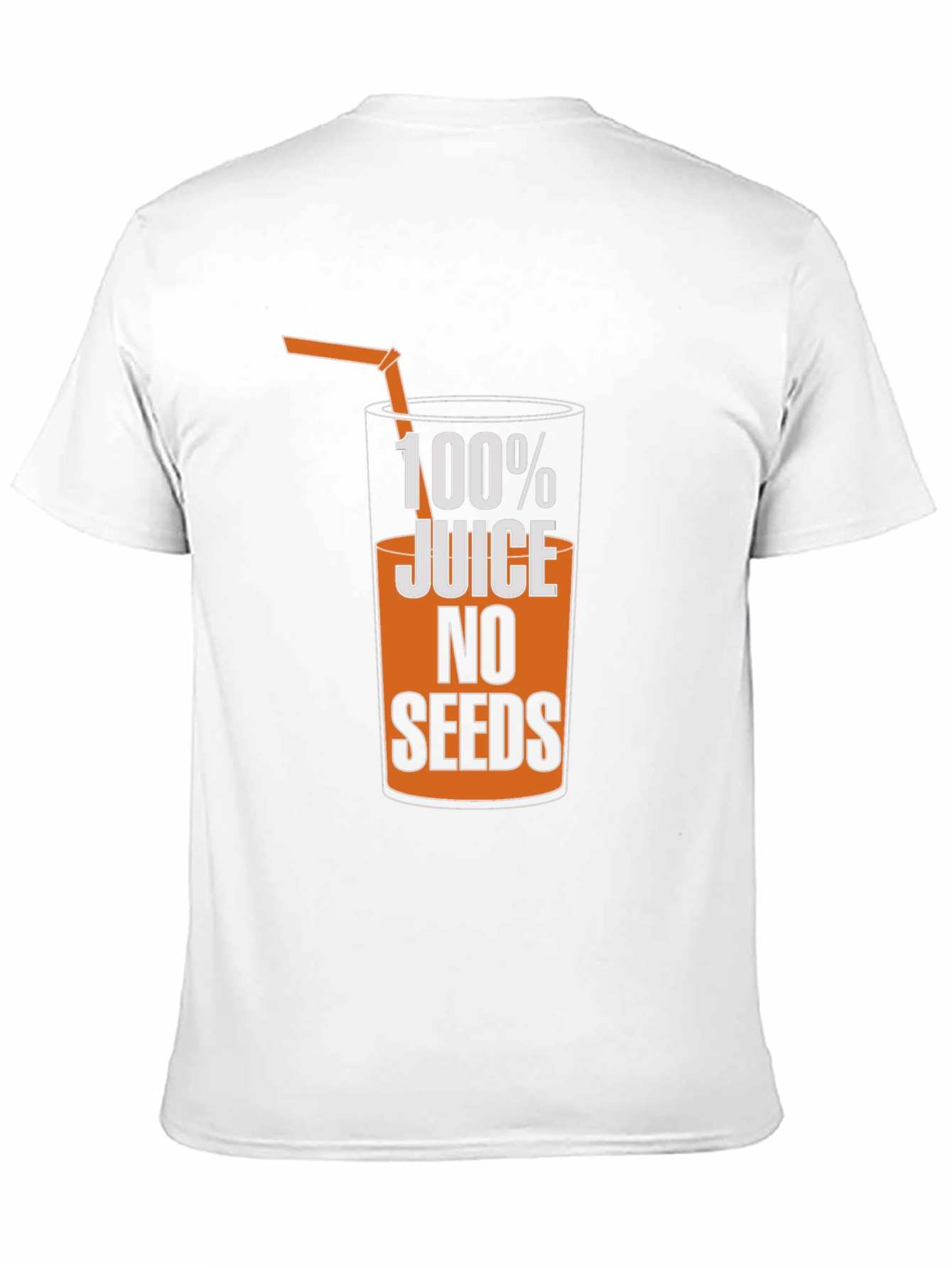 Camiseta Hombre Negra 100% Jugo Sin Semillas