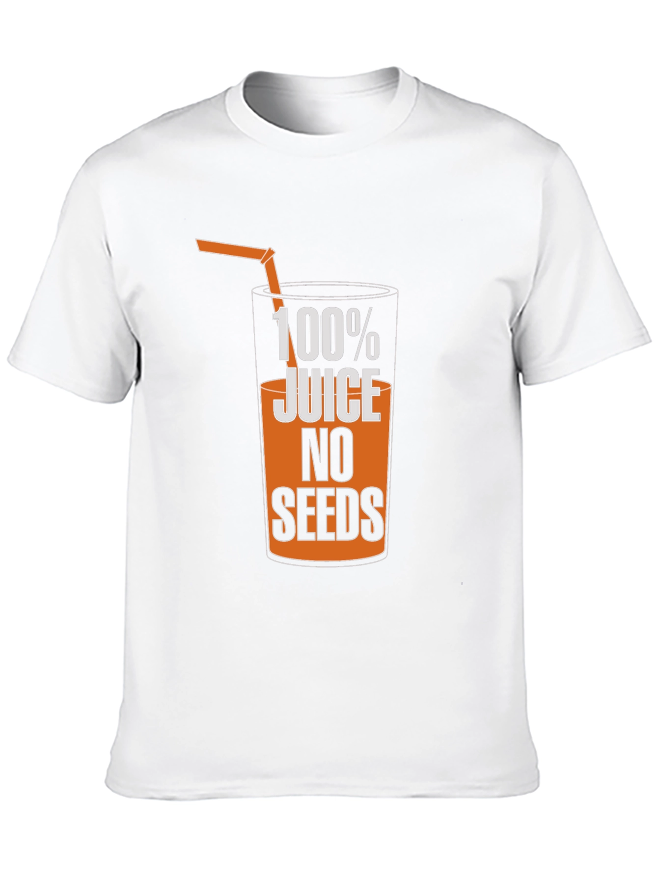 Camiseta Hombre Negra 100% Jugo Sin Semillas