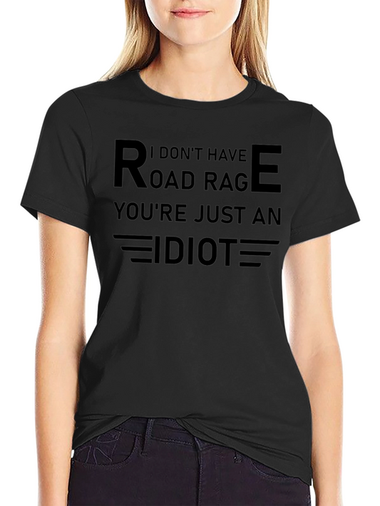 Camiseta Hombre - Sin Rabia Vial Solo Idiotas!