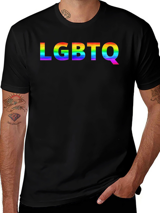 Camiseta LGBTQ Orgullo Gay - Diseño con arcoíris