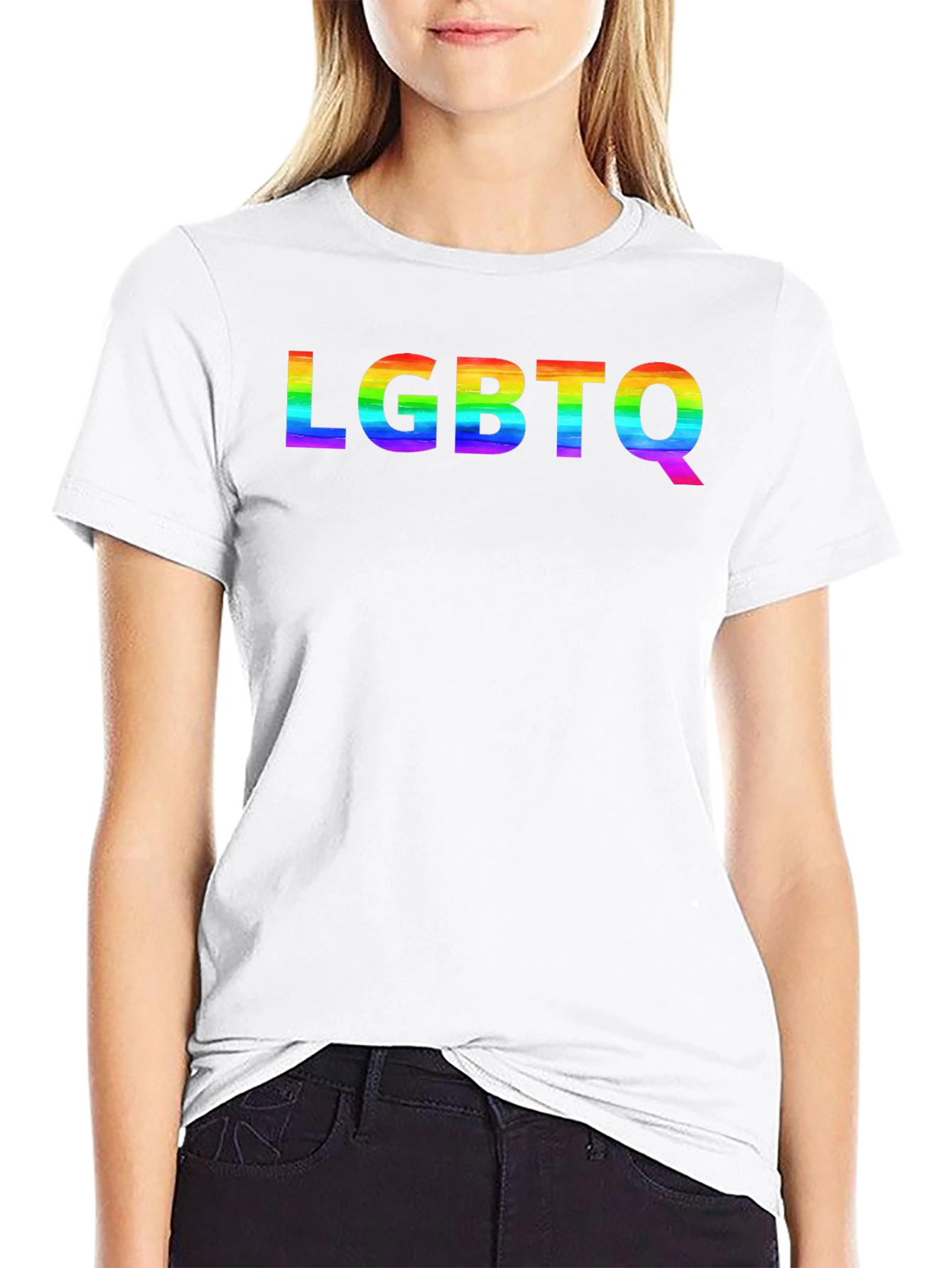 Camiseta LGBTQ Orgullo Gay - Diseño con arcoíris