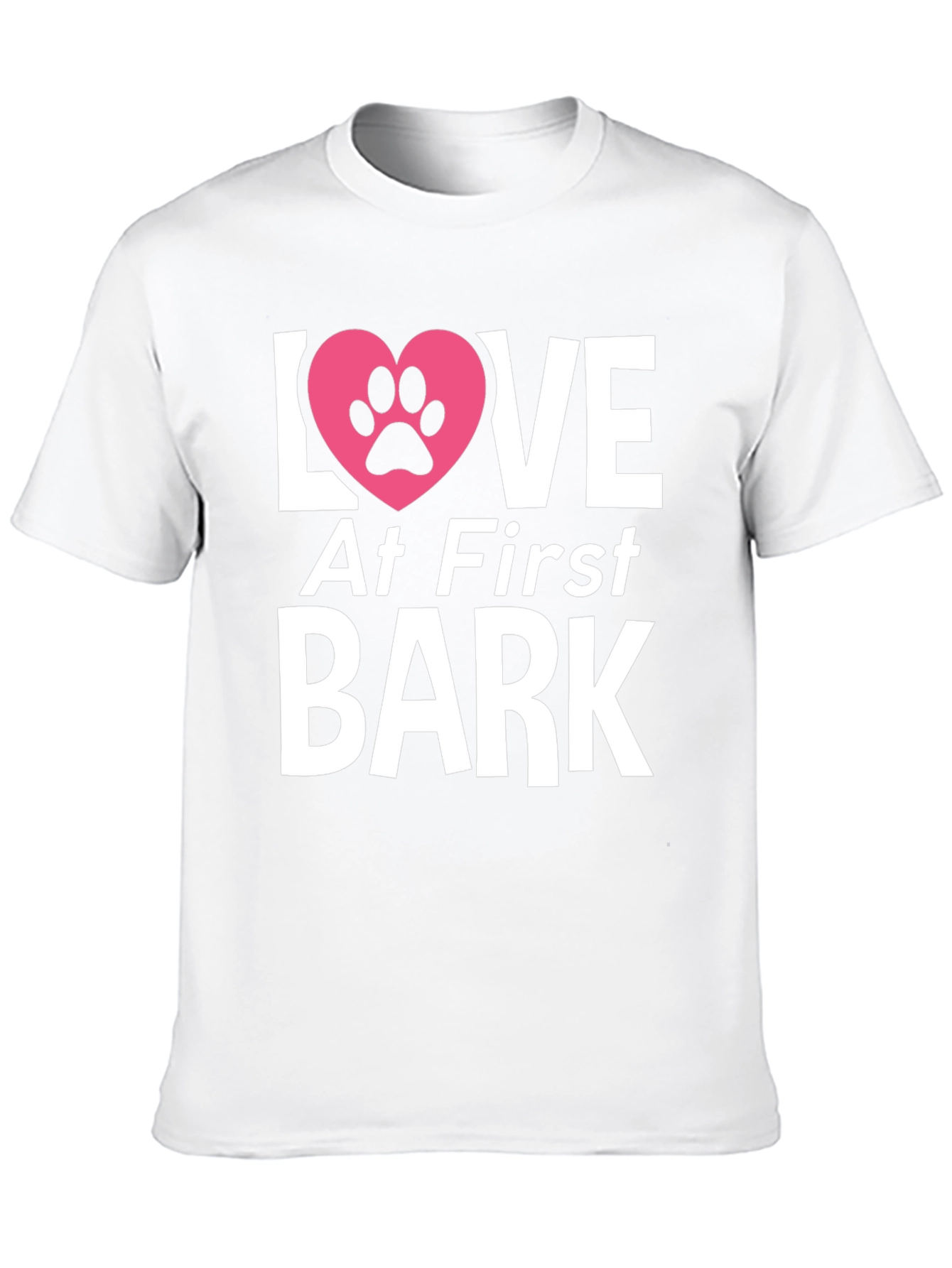 Camiseta Negra Amor al Primer Ladrido