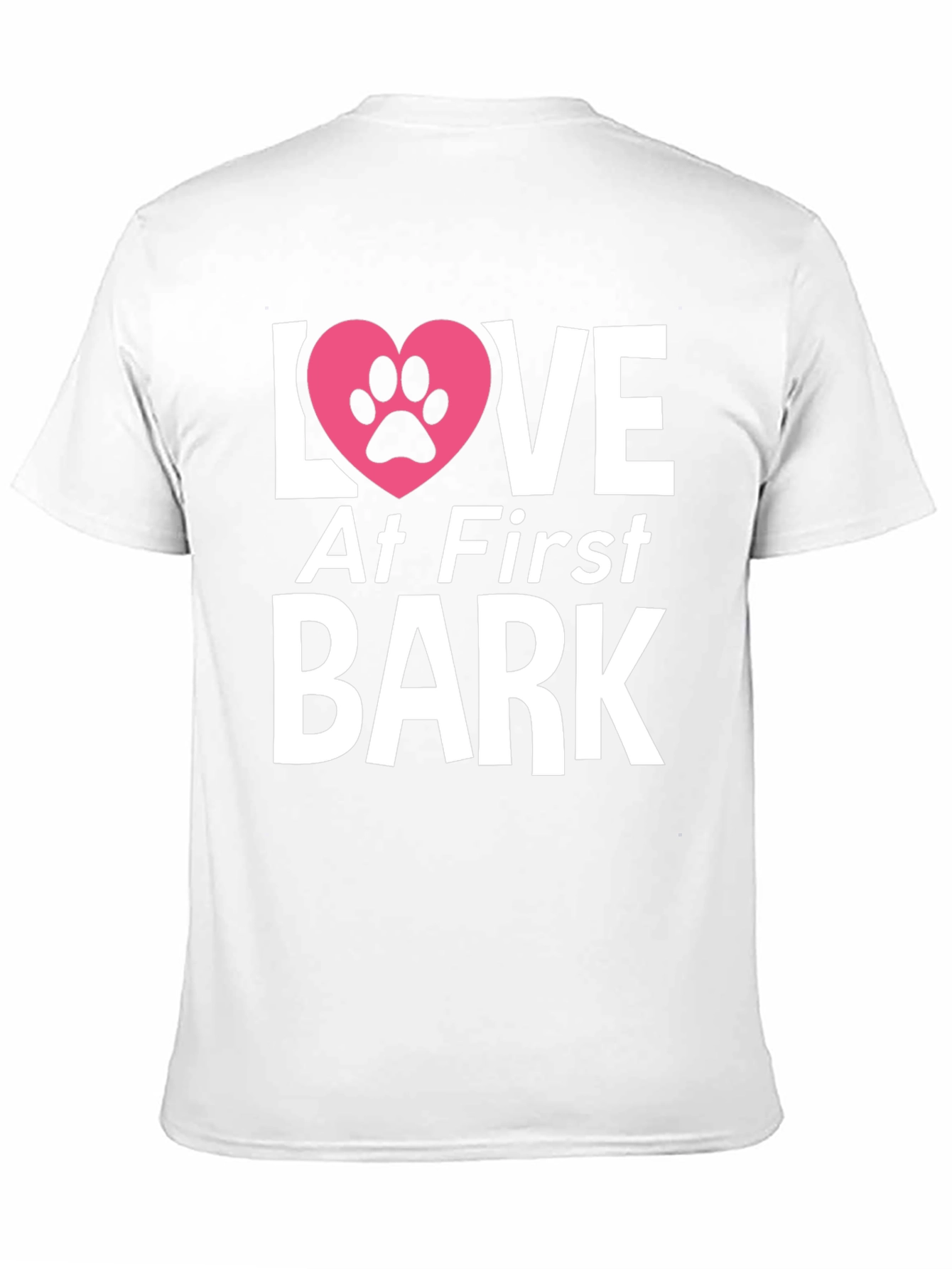 Camiseta Negra Amor al Primer Ladrido