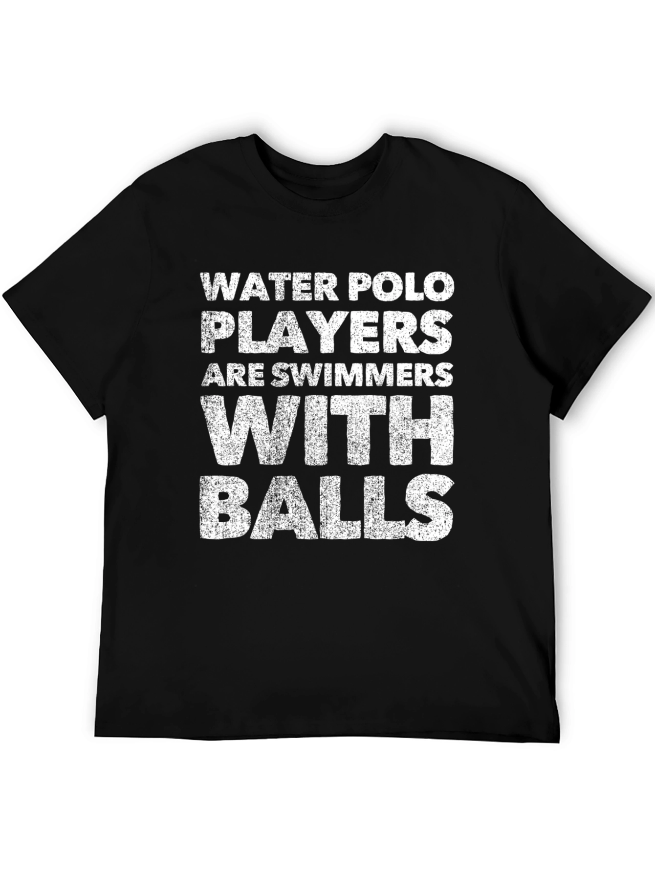 Camiseta Negra: Water Polo Players Are Swimmers With Balls