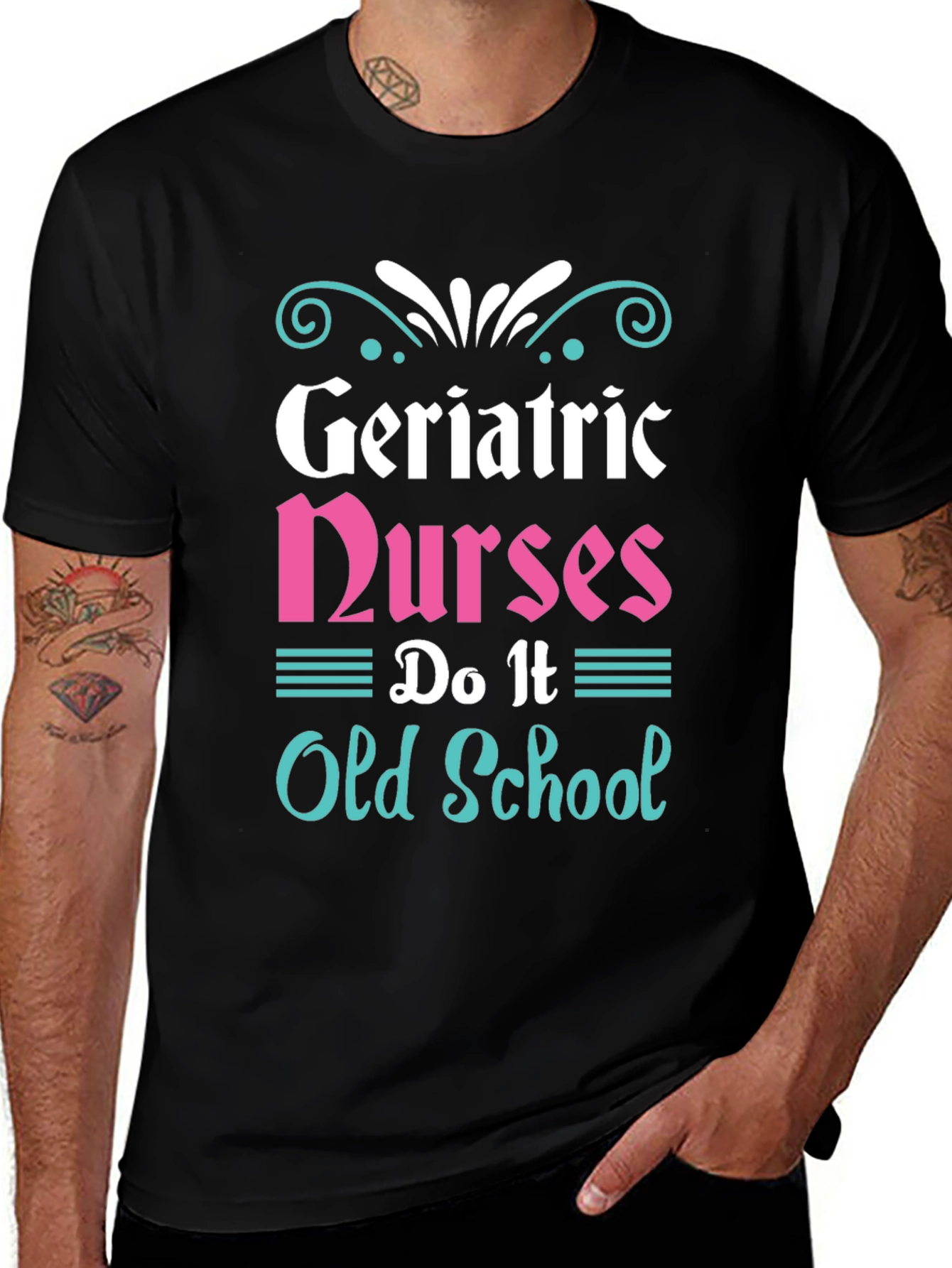 Camiseta Geriatric Nurses: Estilo Clásico