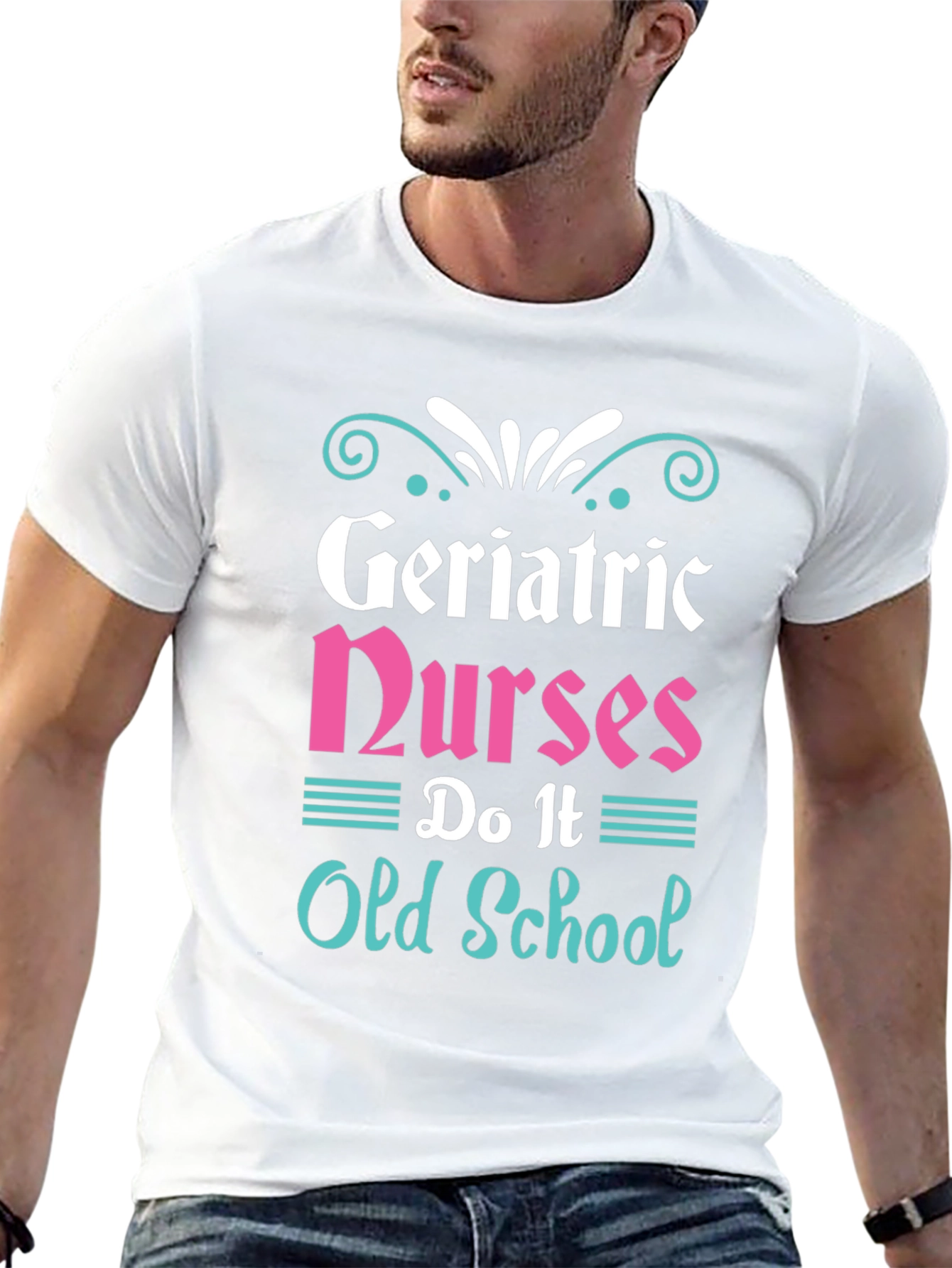Camiseta Geriatric Nurses: Estilo Clásico