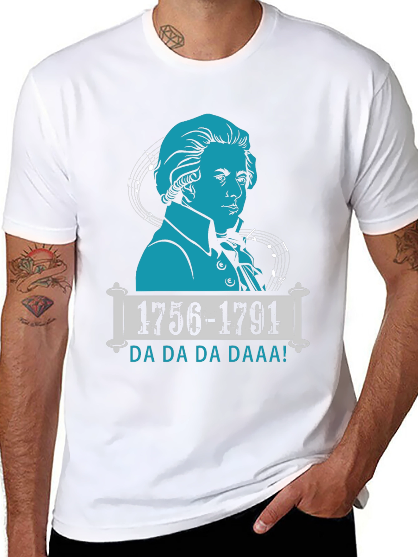 Camiseta Mozart - Da Da Da Daaa!