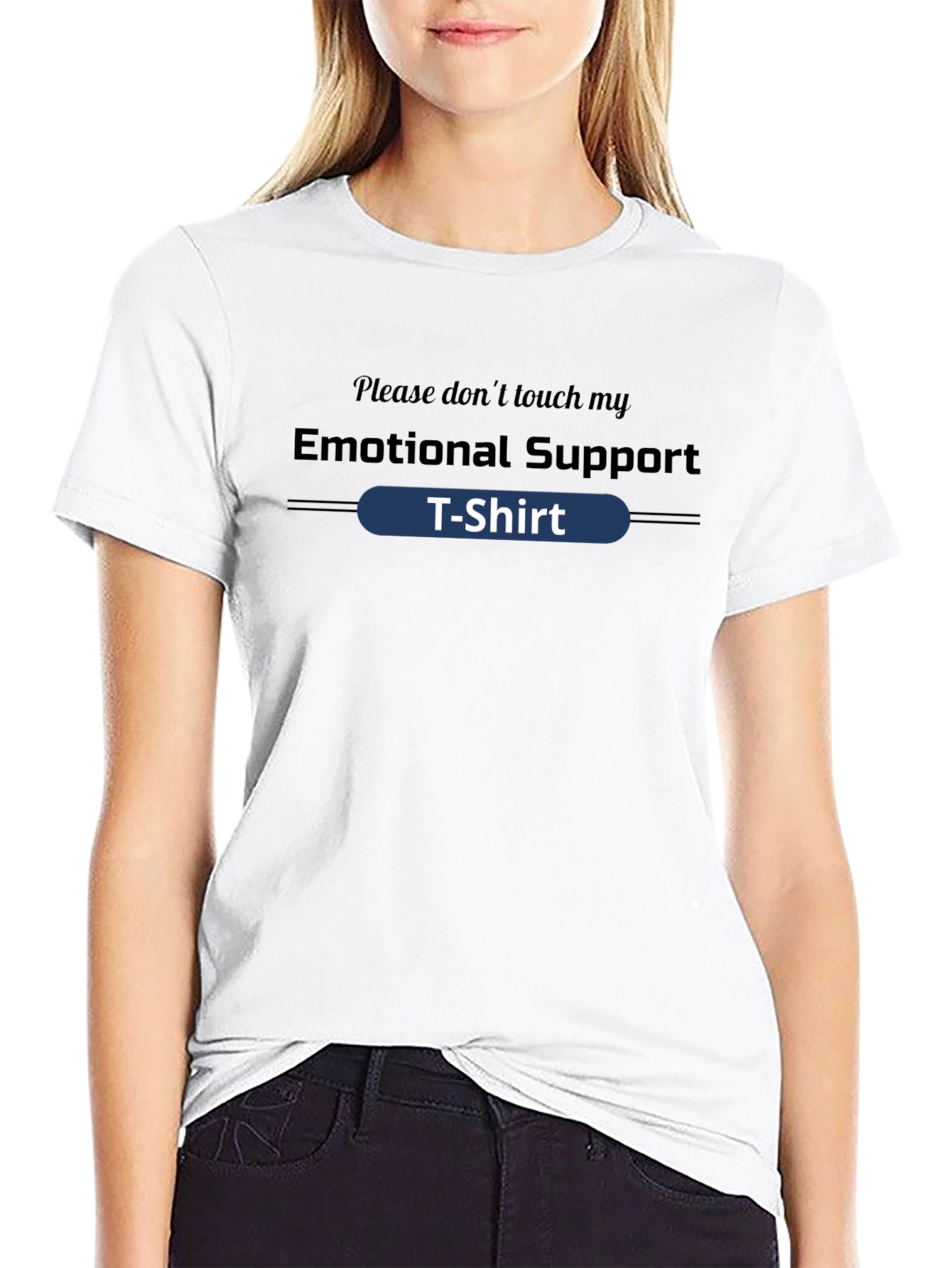 Camiseta de Soporte Emocional - No Tocar