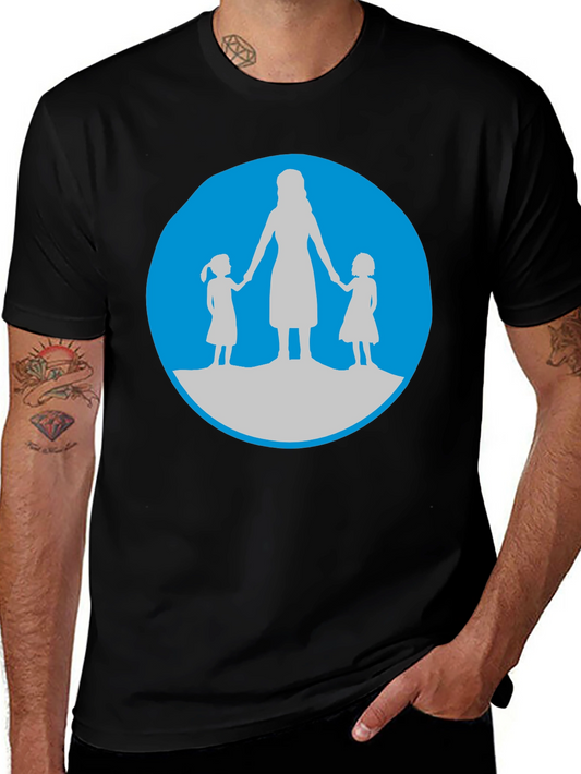 Camiseta Hombre: Madre e Hijas - Diseño Adorable