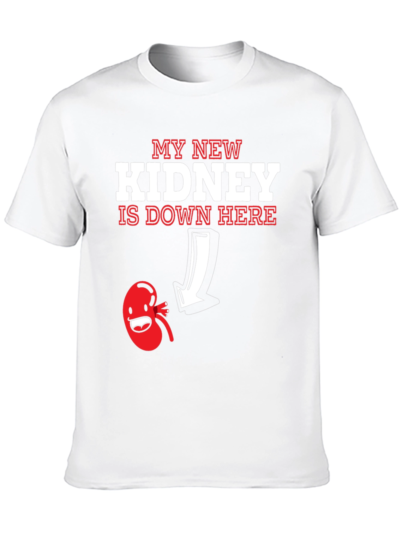 Camiseta Humorística Mi Nuevo Riñón