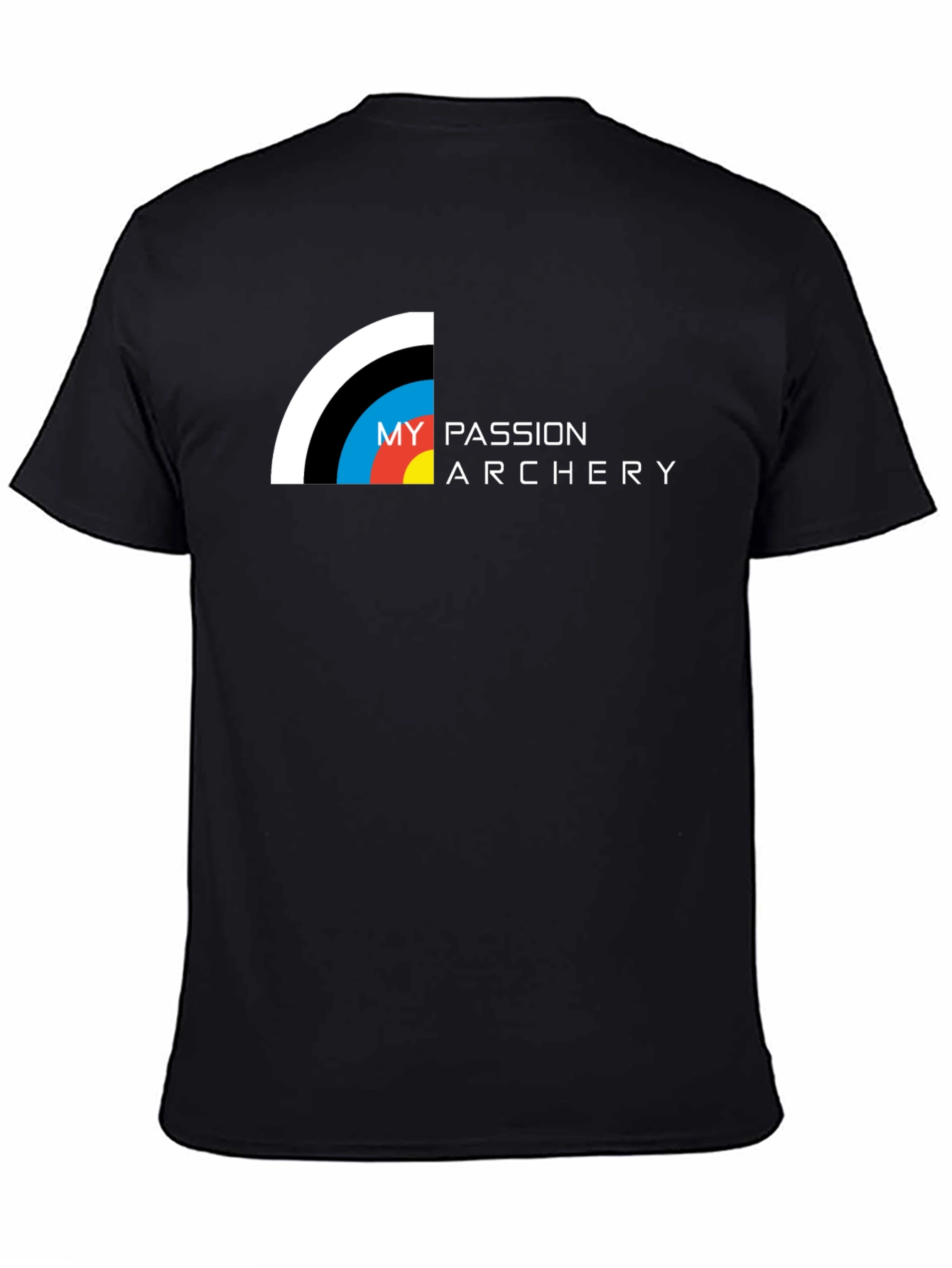 Camiseta Negra My Passion Archery para Hombre