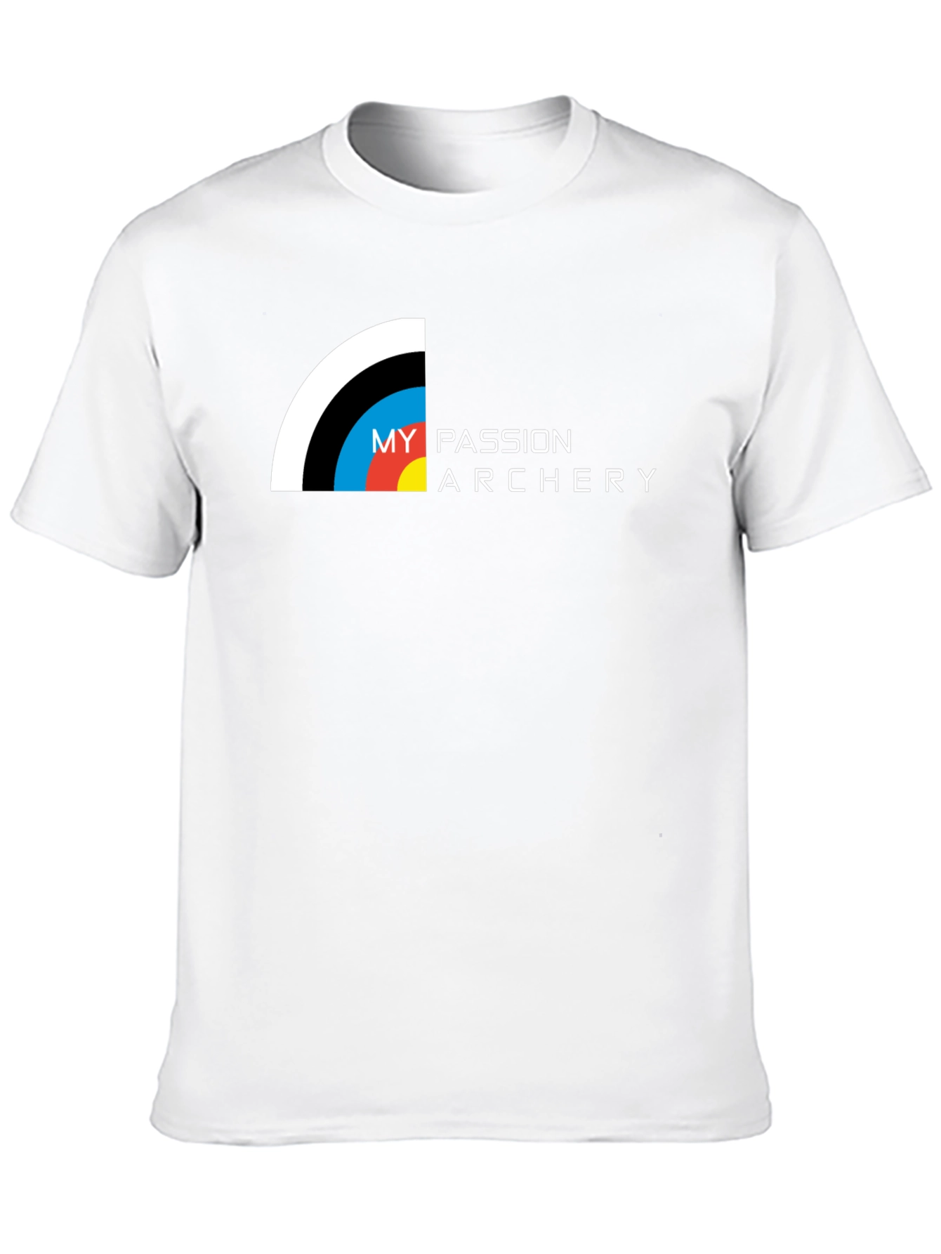Camiseta Negra My Passion Archery para Hombre