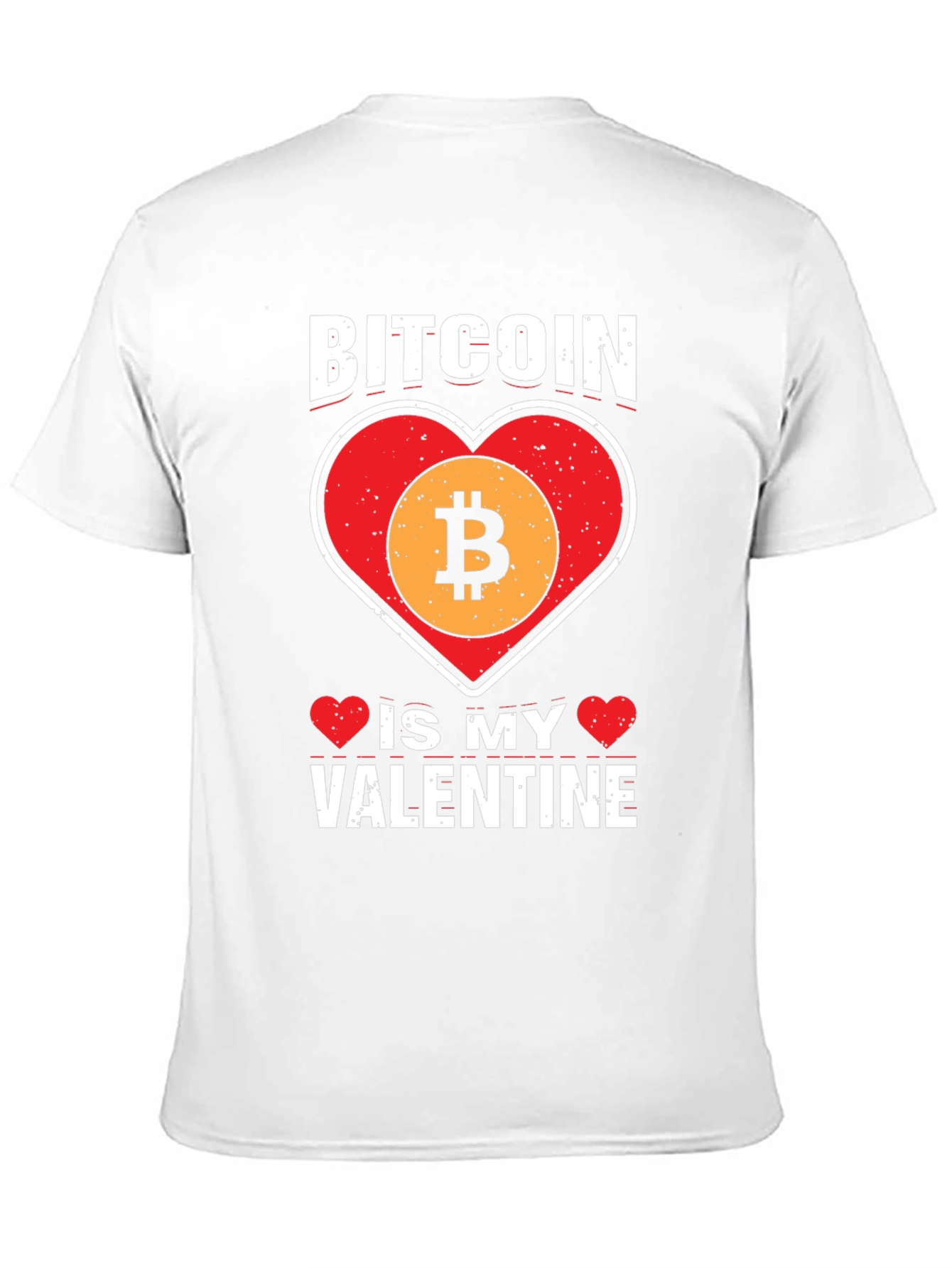 Camiseta Bitcoin Mi San Valentín - Diseño Crypto