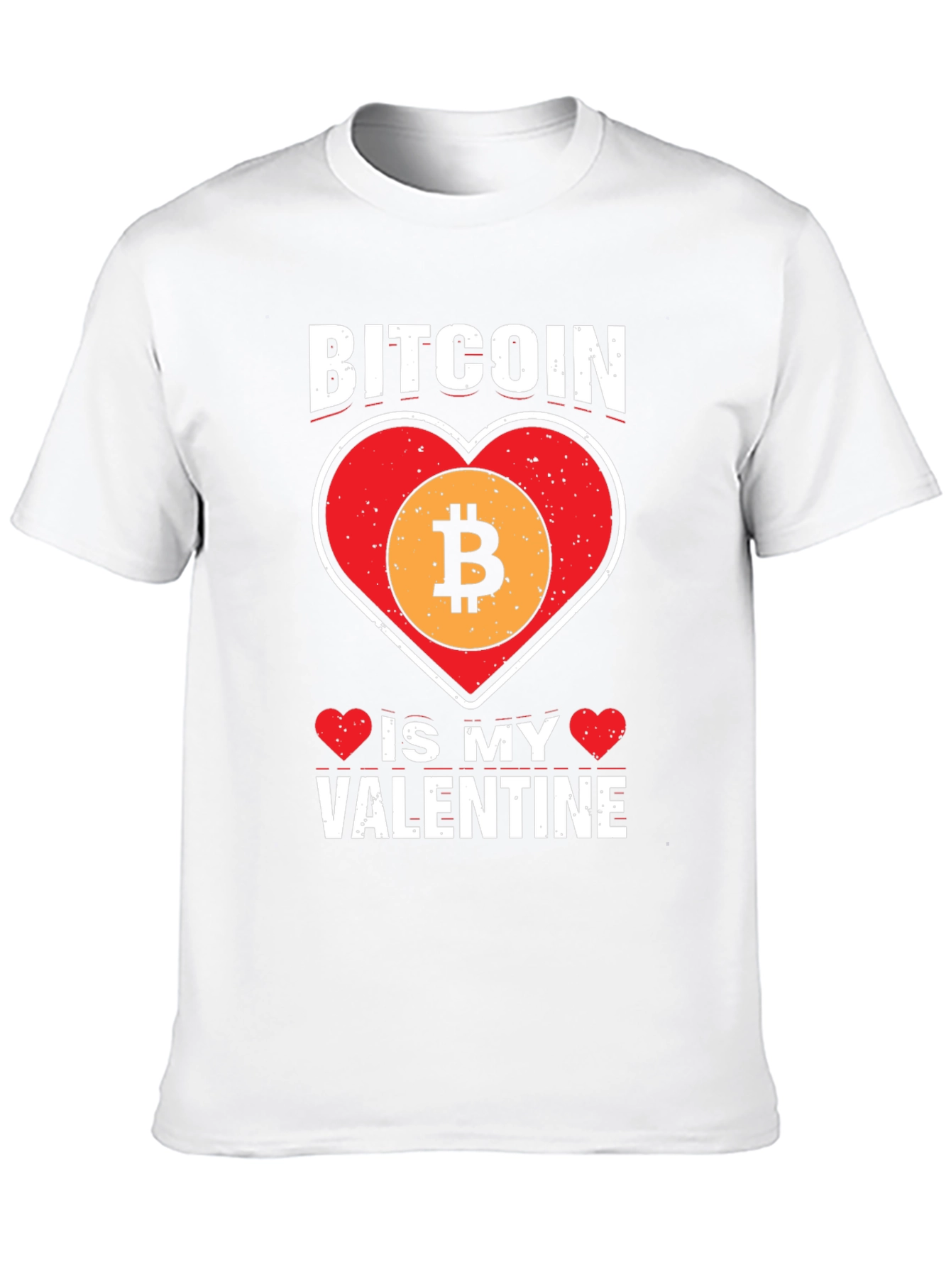 Camiseta Bitcoin Mi San Valentín - Diseño Crypto