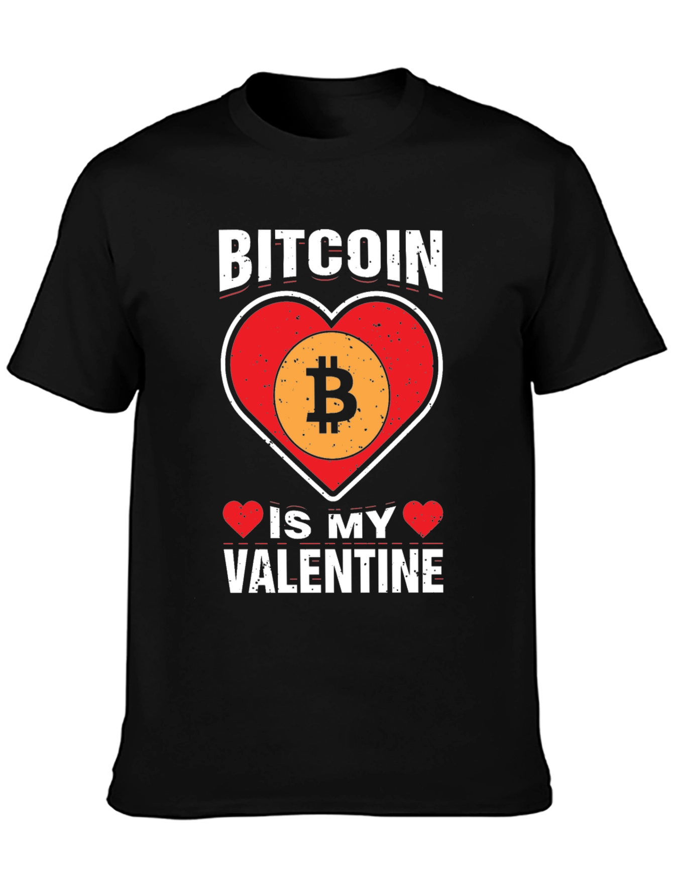 Camiseta Bitcoin Mi San Valentín - Diseño Crypto